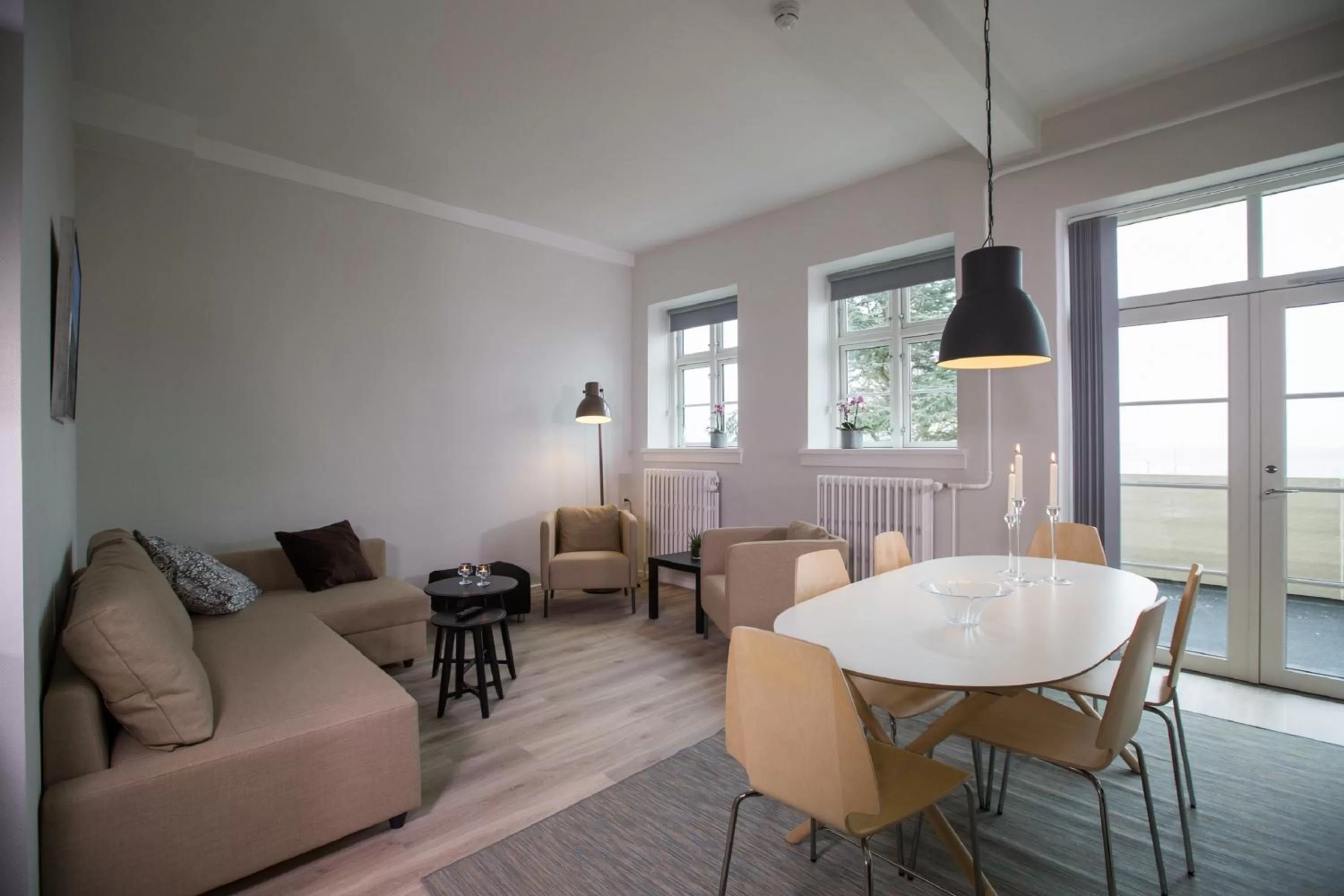 Living room, Dining Area in Hotel Residens Møen