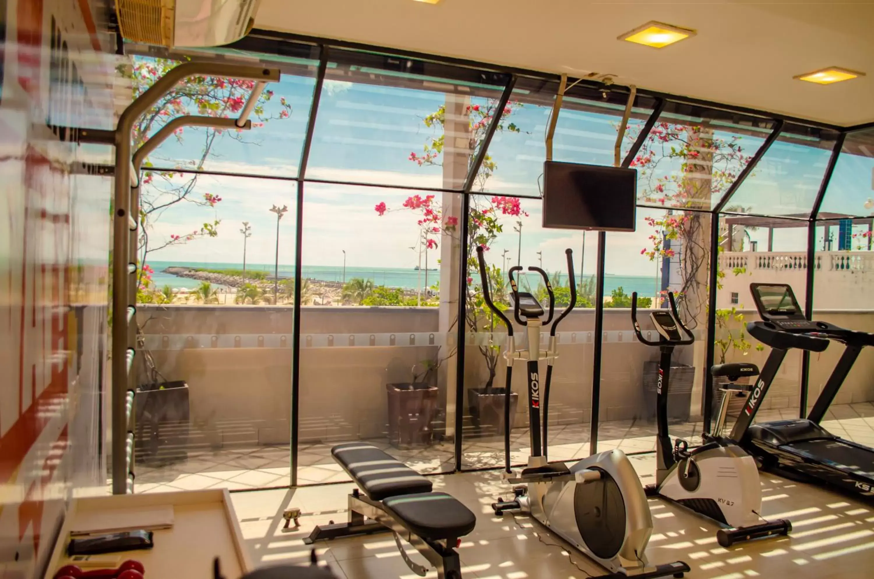 Fitness centre/facilities in Hotel Sonata de Iracema