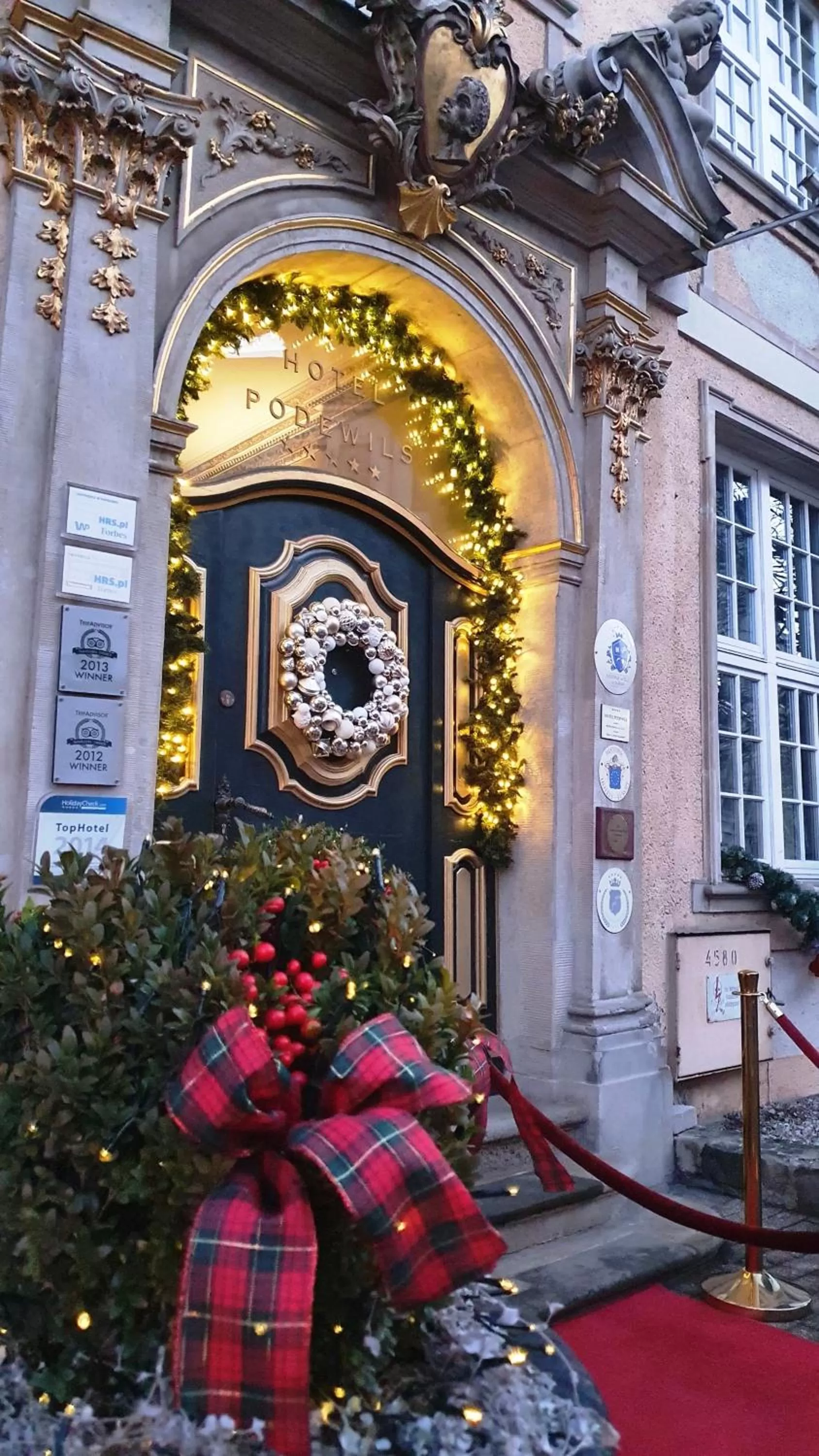 Property building in Podewils Old Town Gdansk