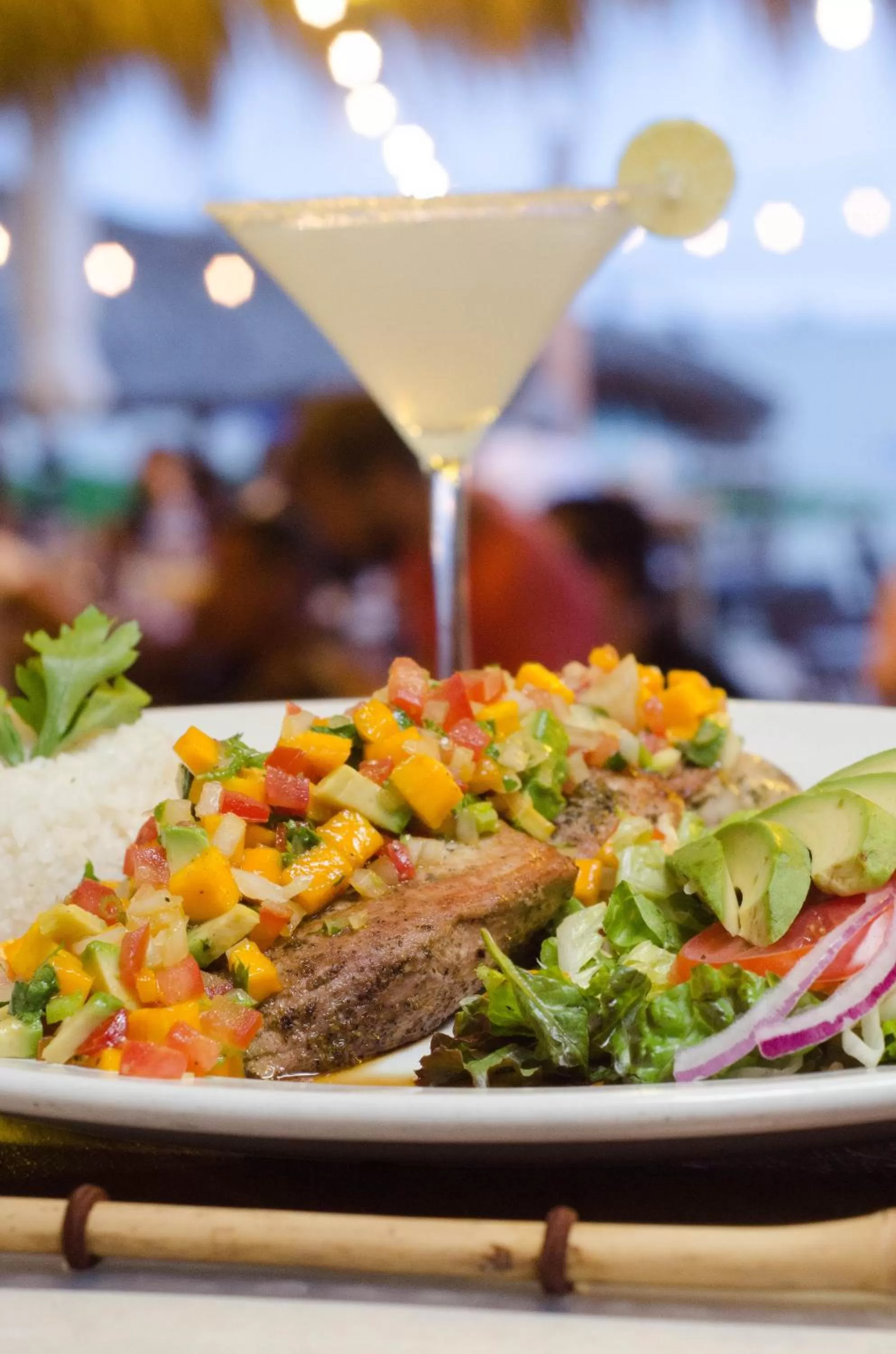 Food and drinks in Bungalows Zicatela