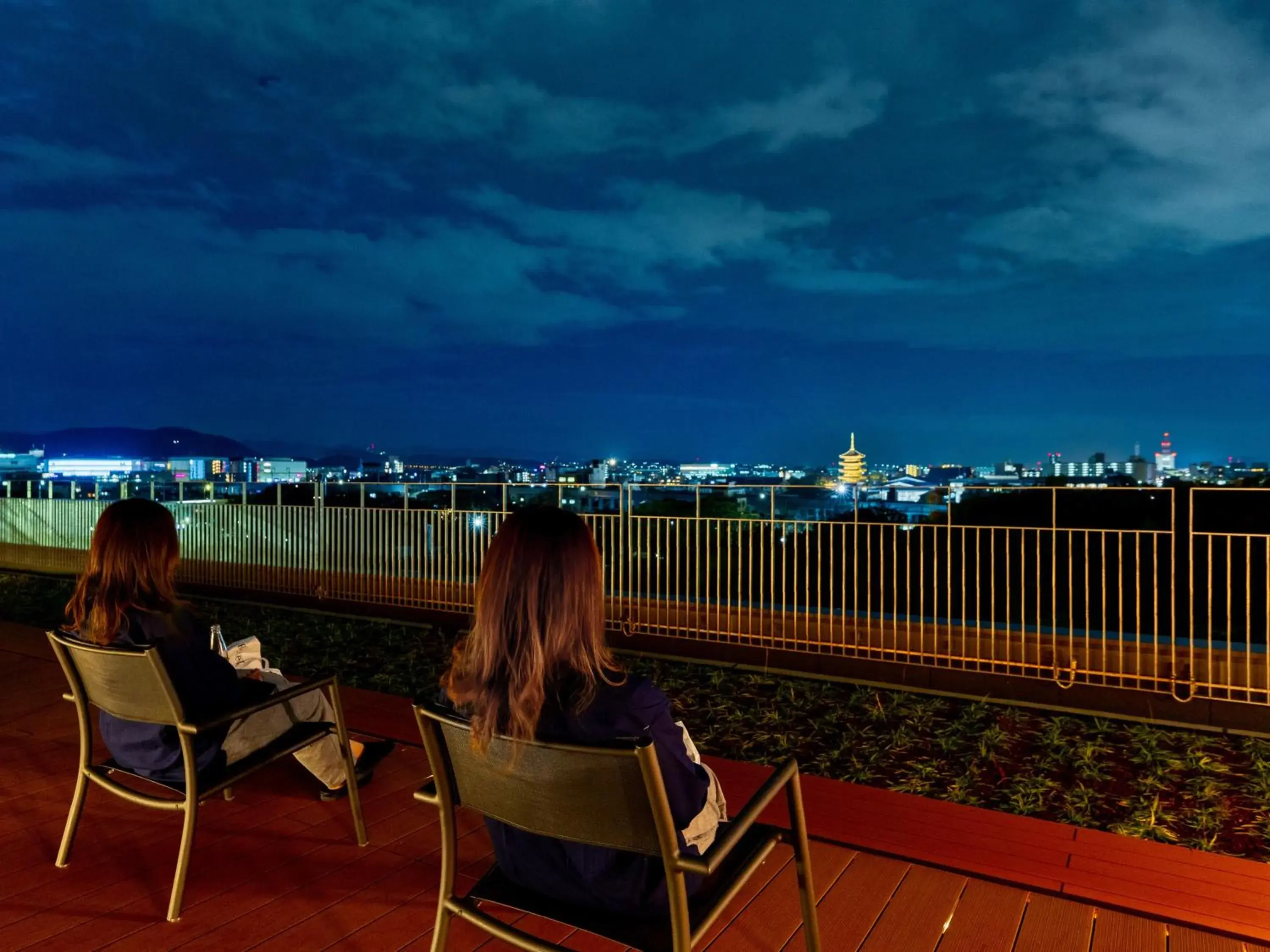 Balcony/Terrace in Umekoji Potel KYOTO