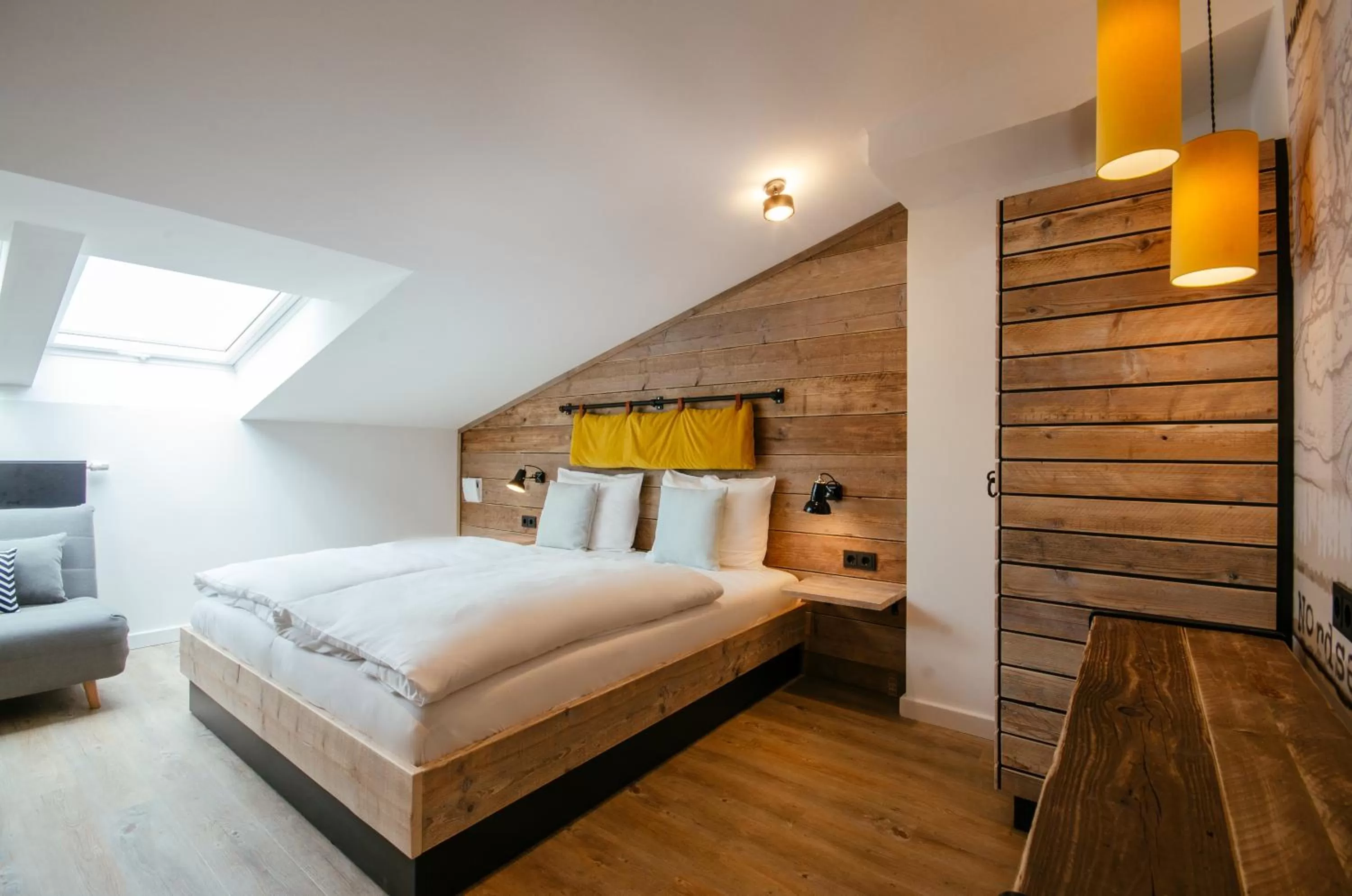 Bedroom, Bed in Hotel Landhafen