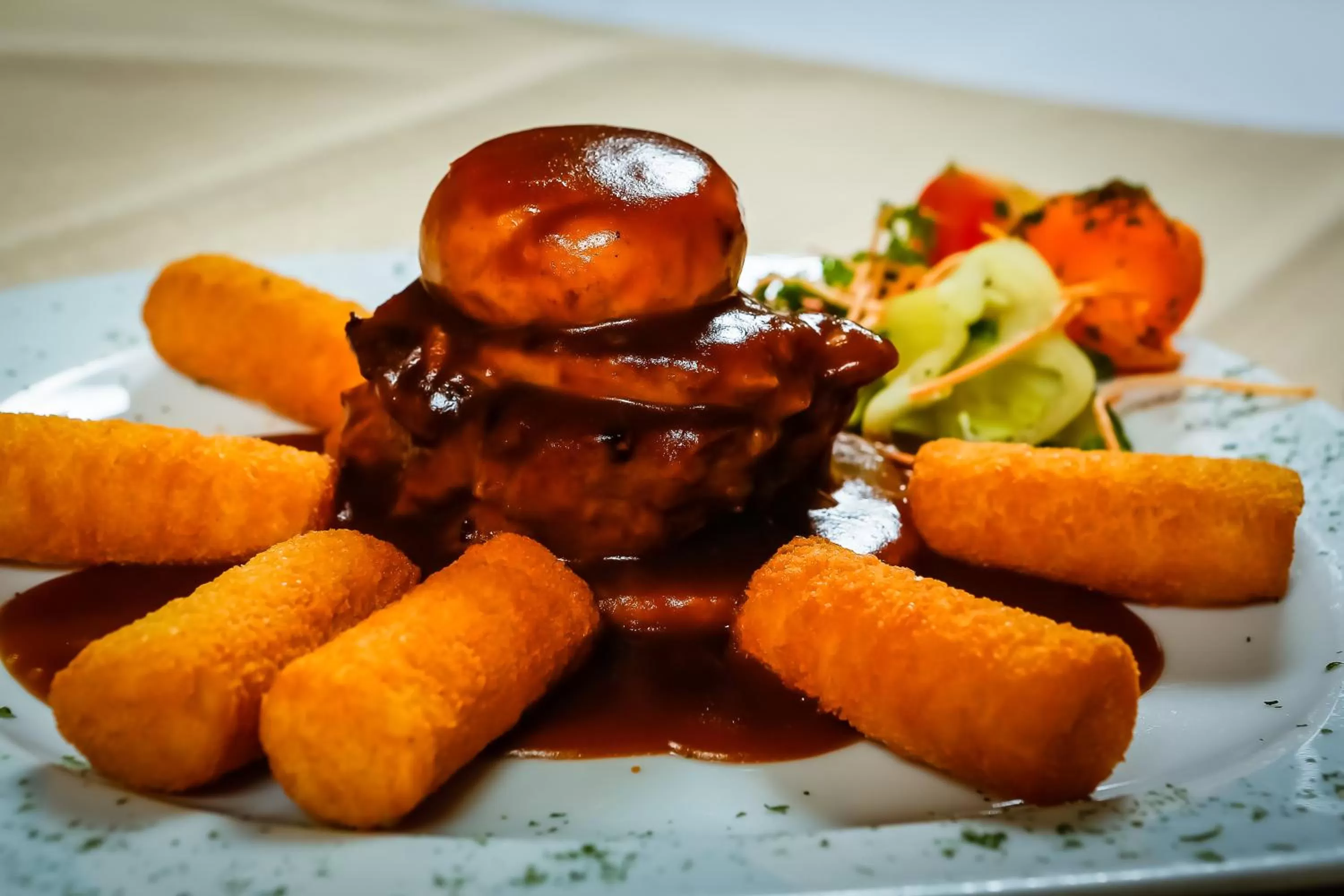 Food and drinks in Gőzmalom Étterem és Panzió