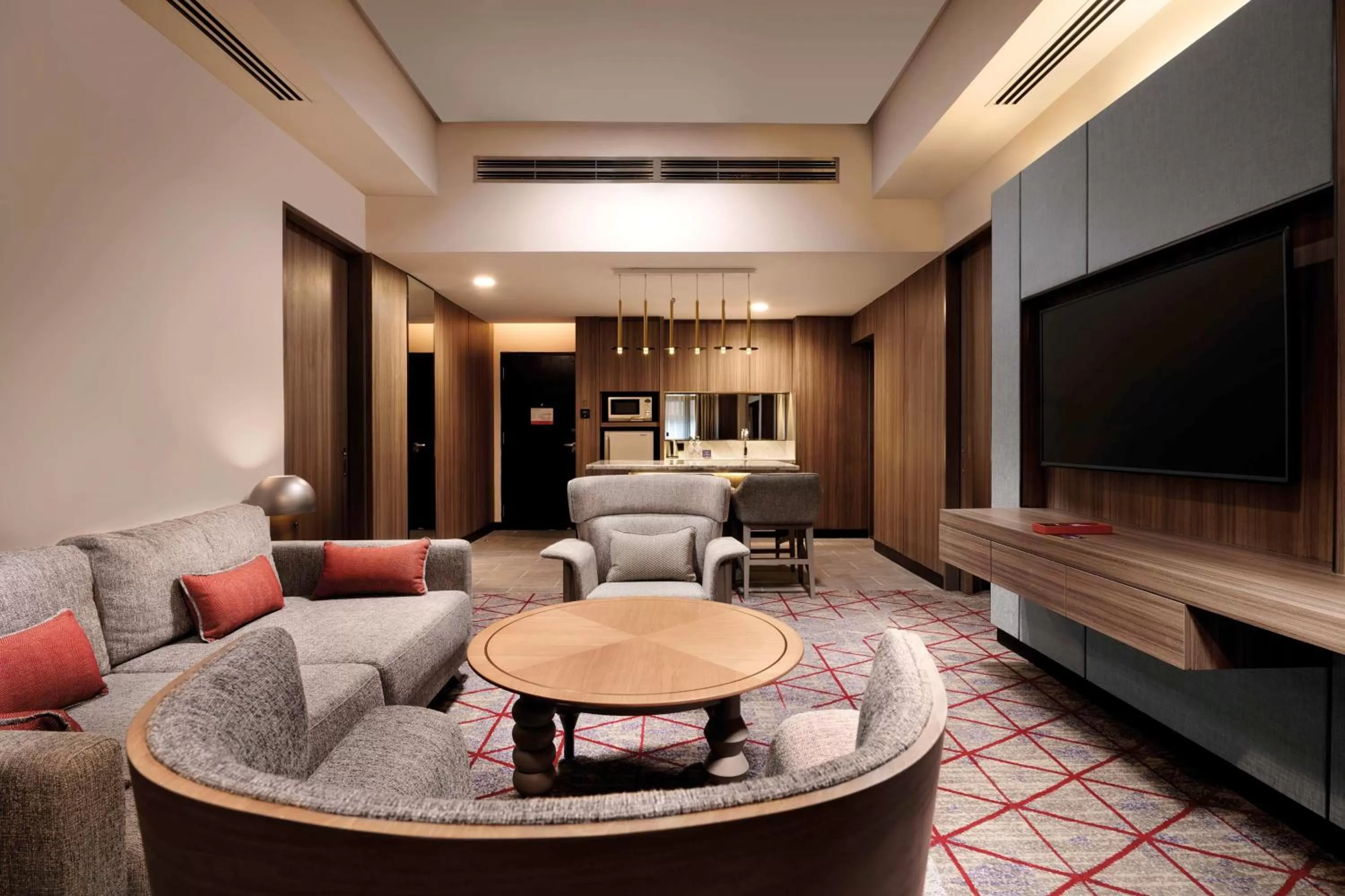 Living room in DoubleTree by Hilton Putrajaya Lakeside