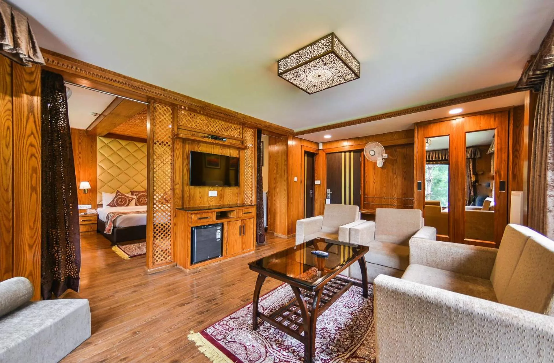 Seating Area in Royal Hillton Pahalgam