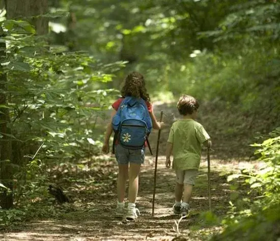 Hiking, Children in Hotel Iris Crillon