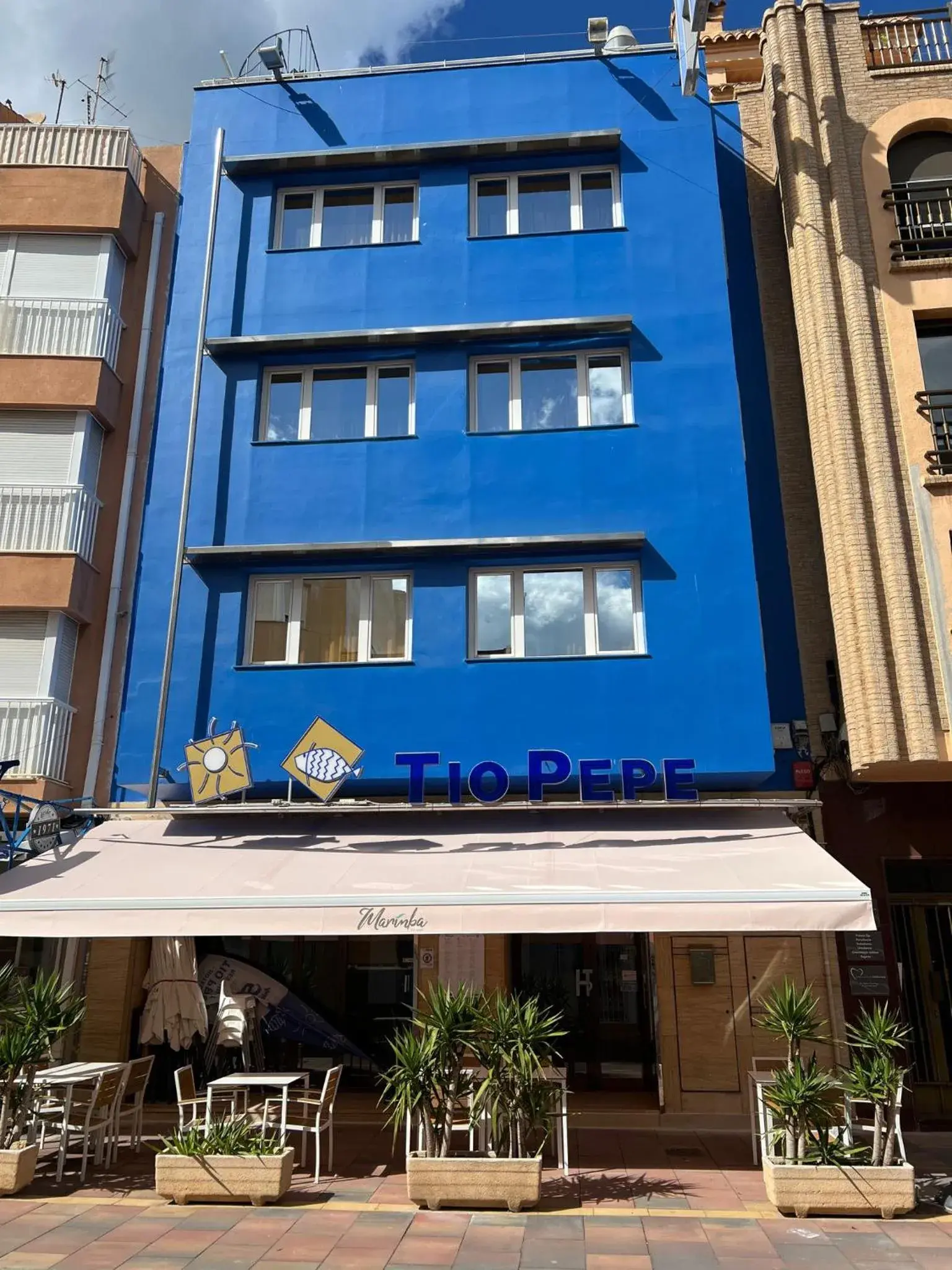 Property Building in Hotel Tio Pepe