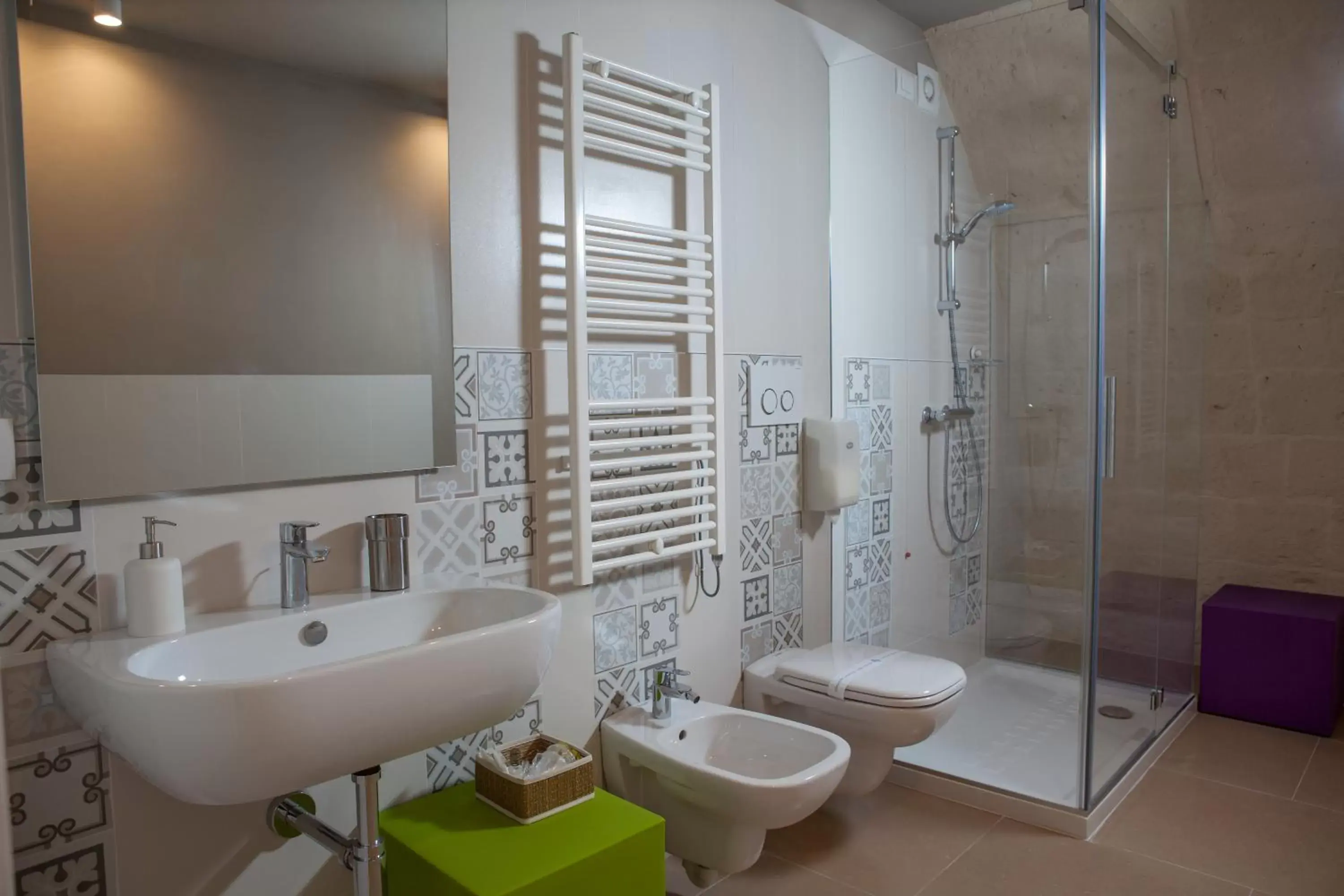 Shower, Bathroom in Tenuta Danesi & Bubble Rooms