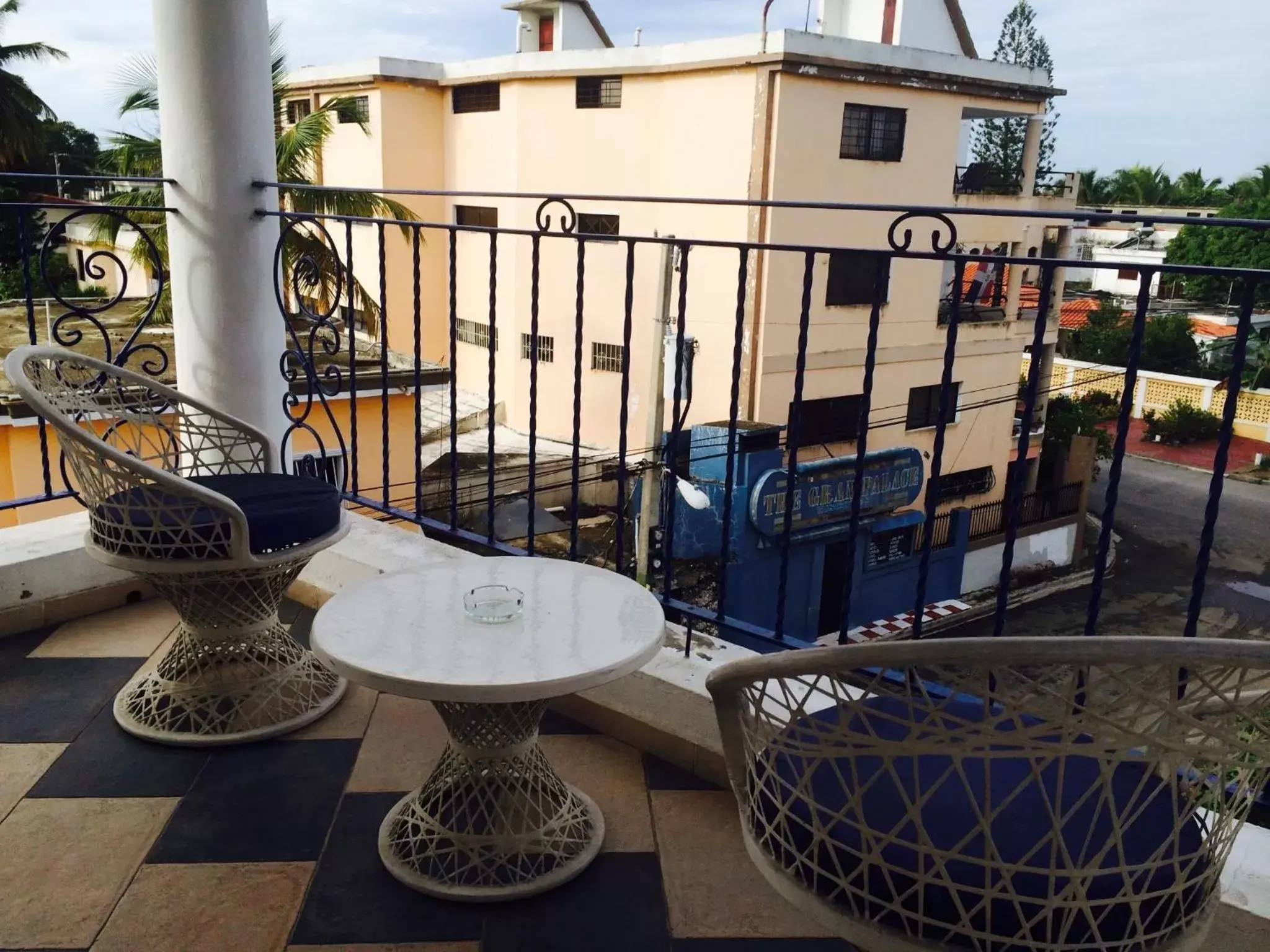 Balcony/Terrace in Hotel Villa Capri