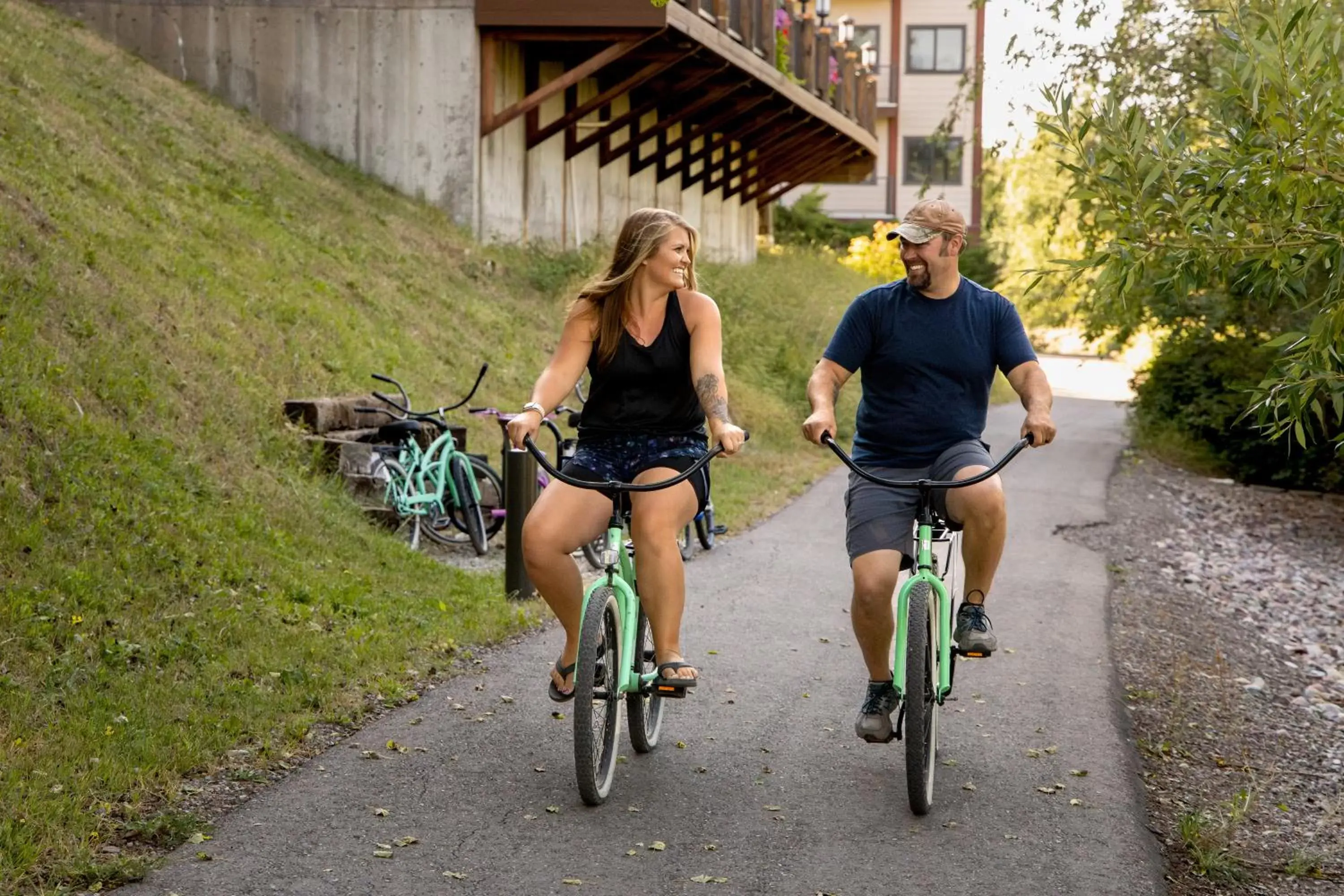 Cycling, Biking in The Pine Lodge on Whitefish River, Ascend Hotel Collection