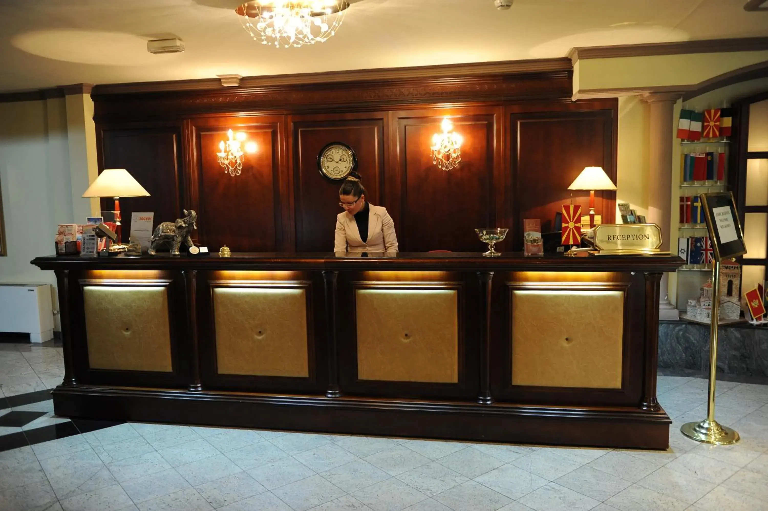 Lobby or reception in Millenium Palace Lobby or reception in Millenium Palace