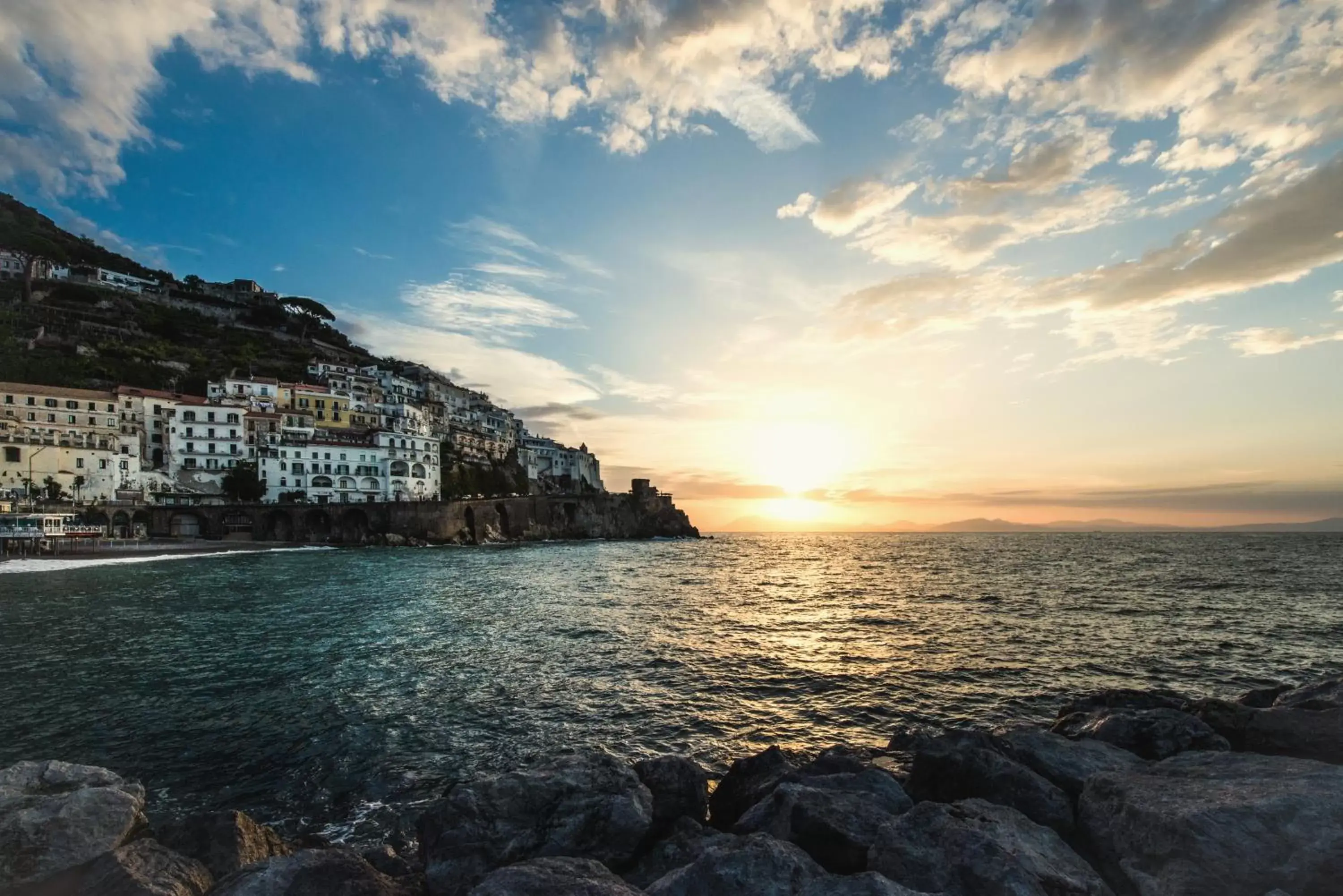 City view in Amalfi Luxury House