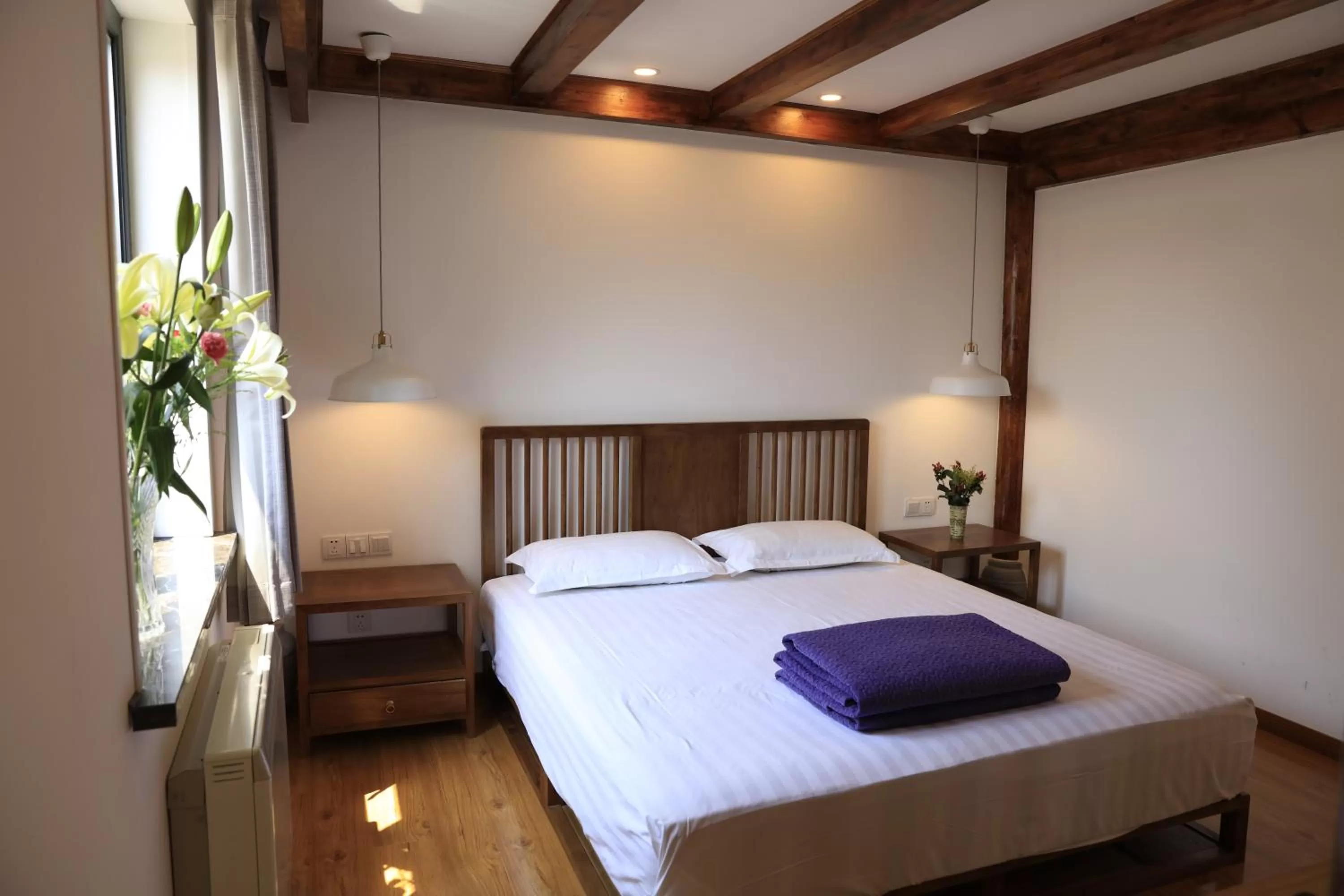 Bed in Beijing Downtown Travelotel