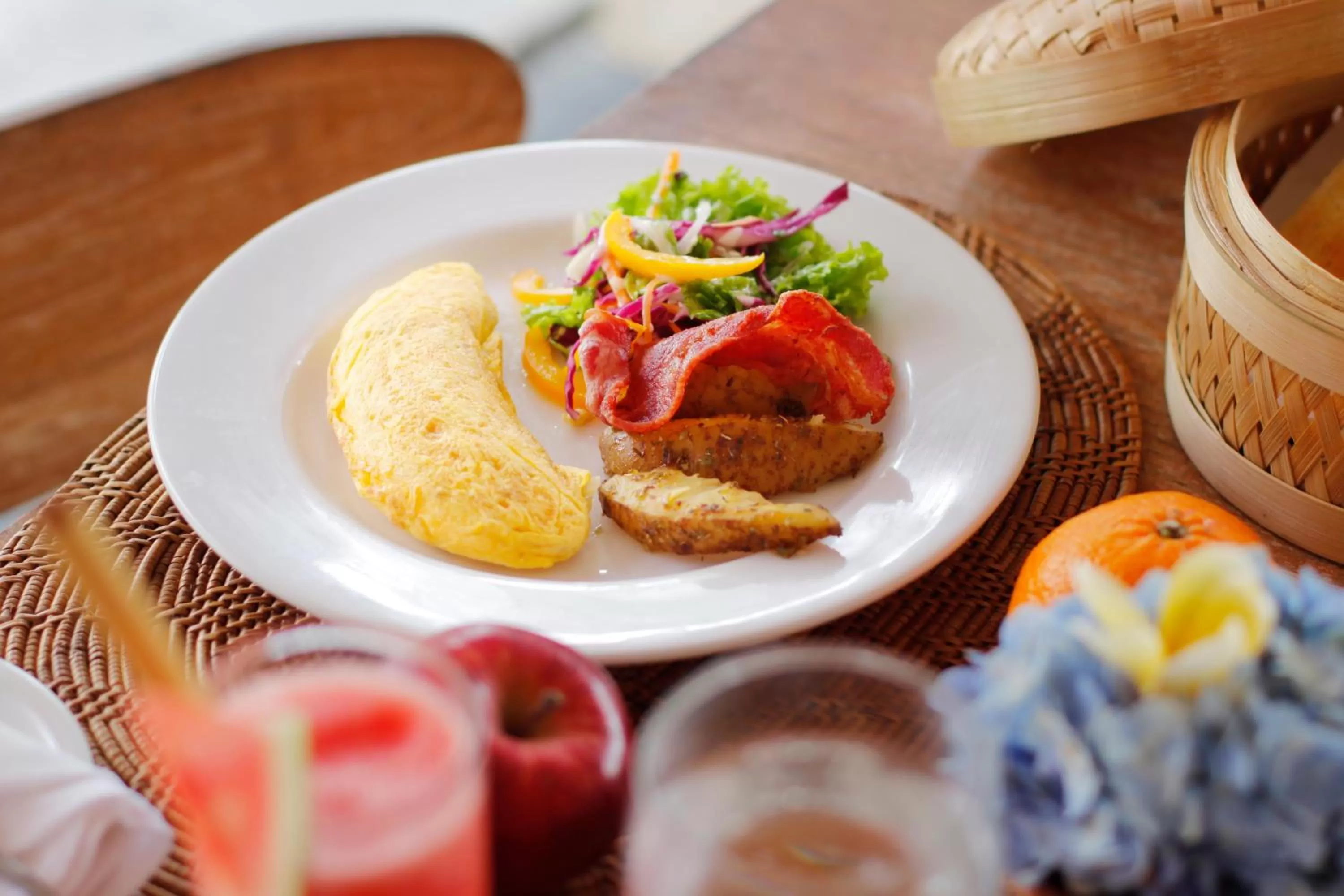 Food in Alamdini Resort Ubud