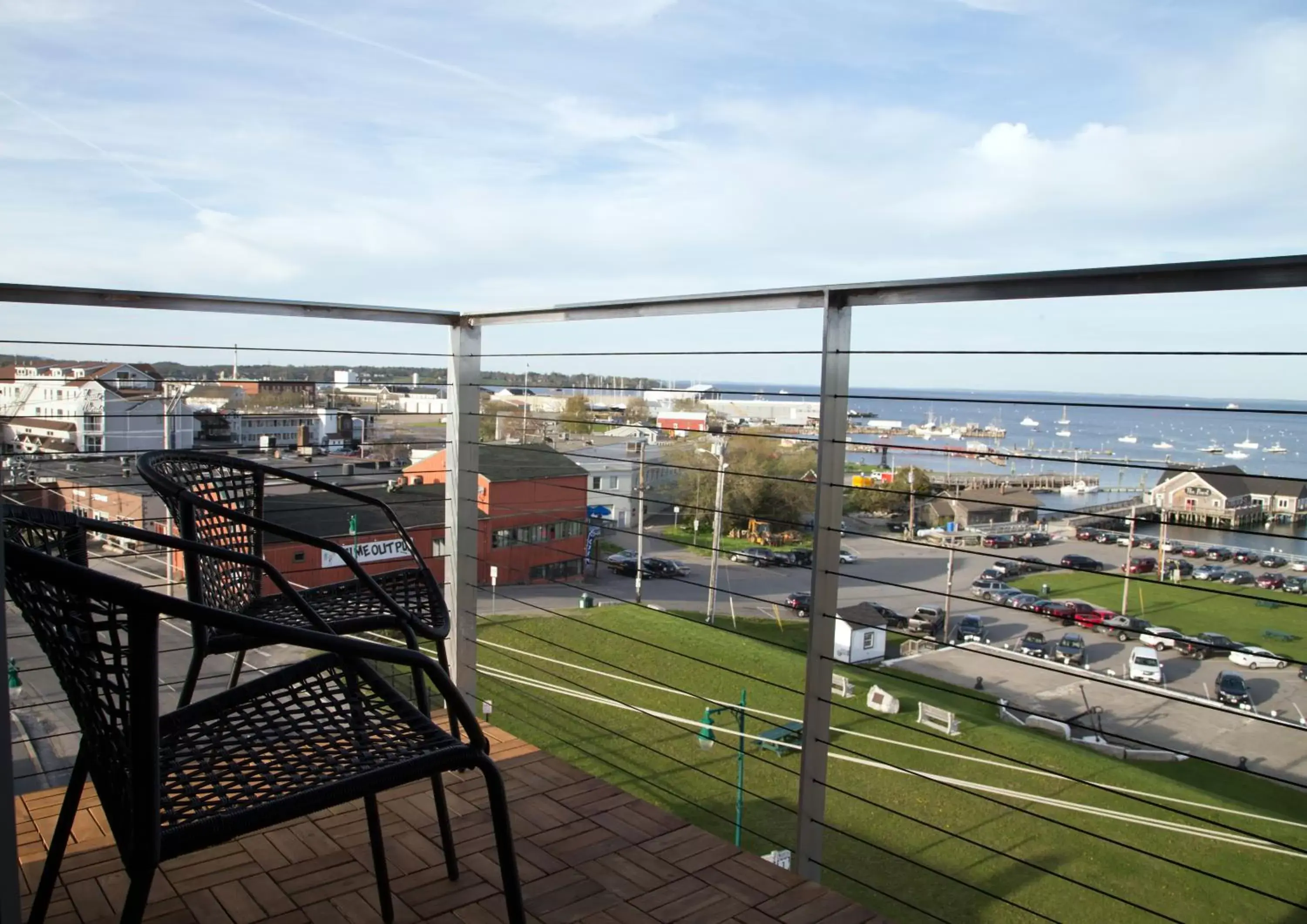 Patio, Balcony/Terrace in 250 Main Hotel