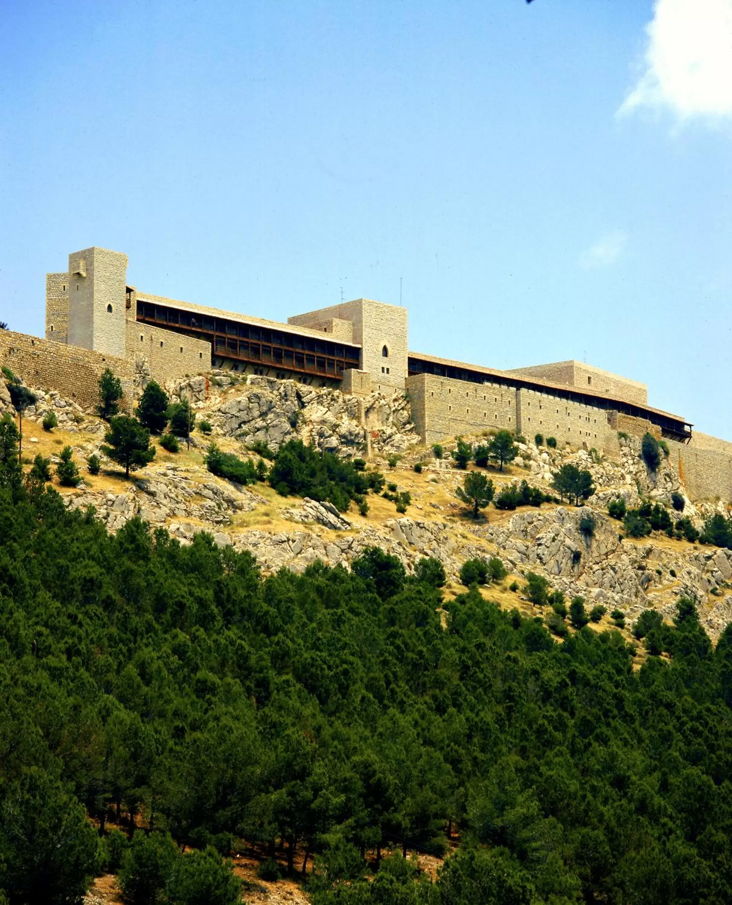 Bird's eye view, Property Building in Parador de Jaén