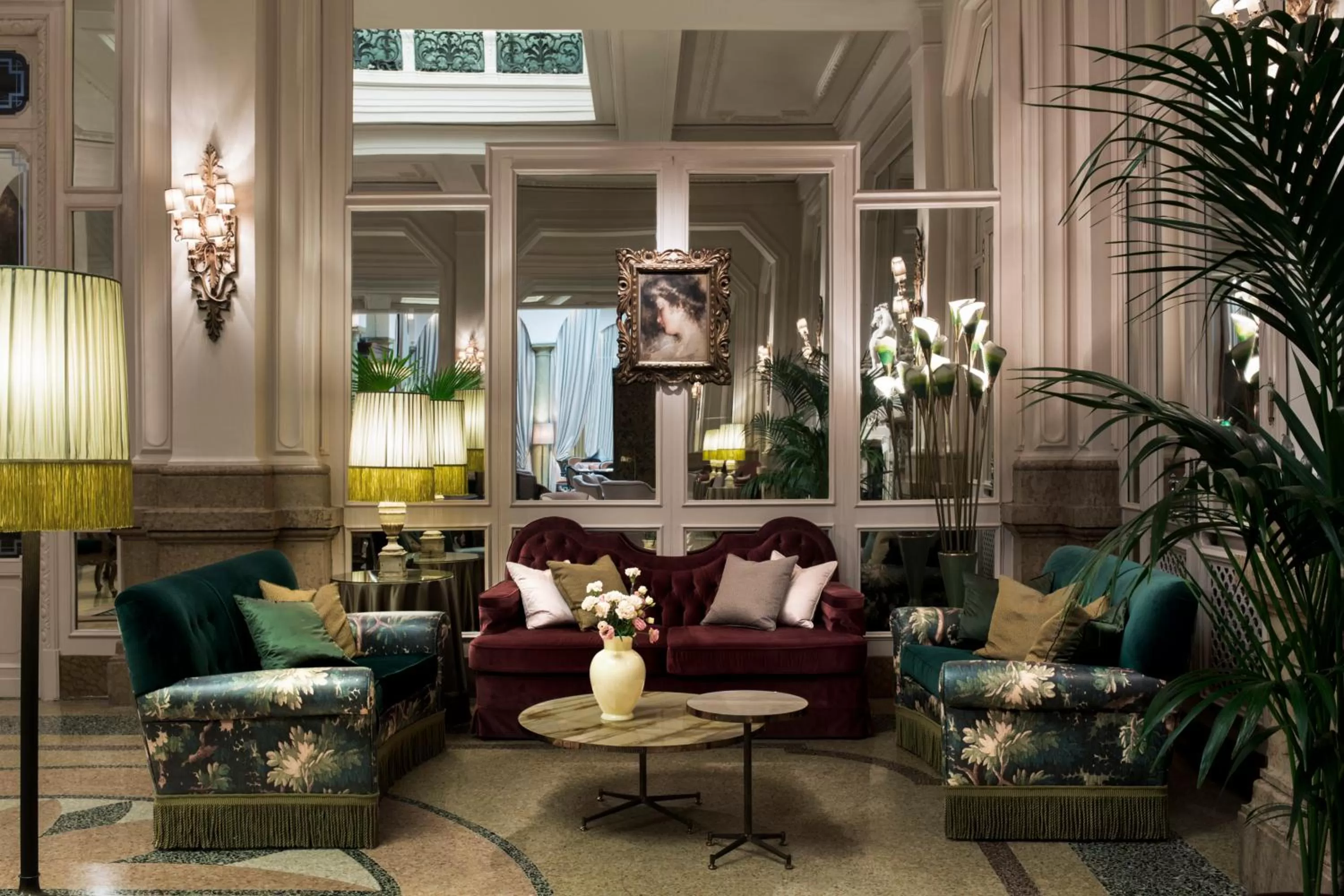Lobby or reception in Grand Hotel et de Milan - The Leading Hotels of the World