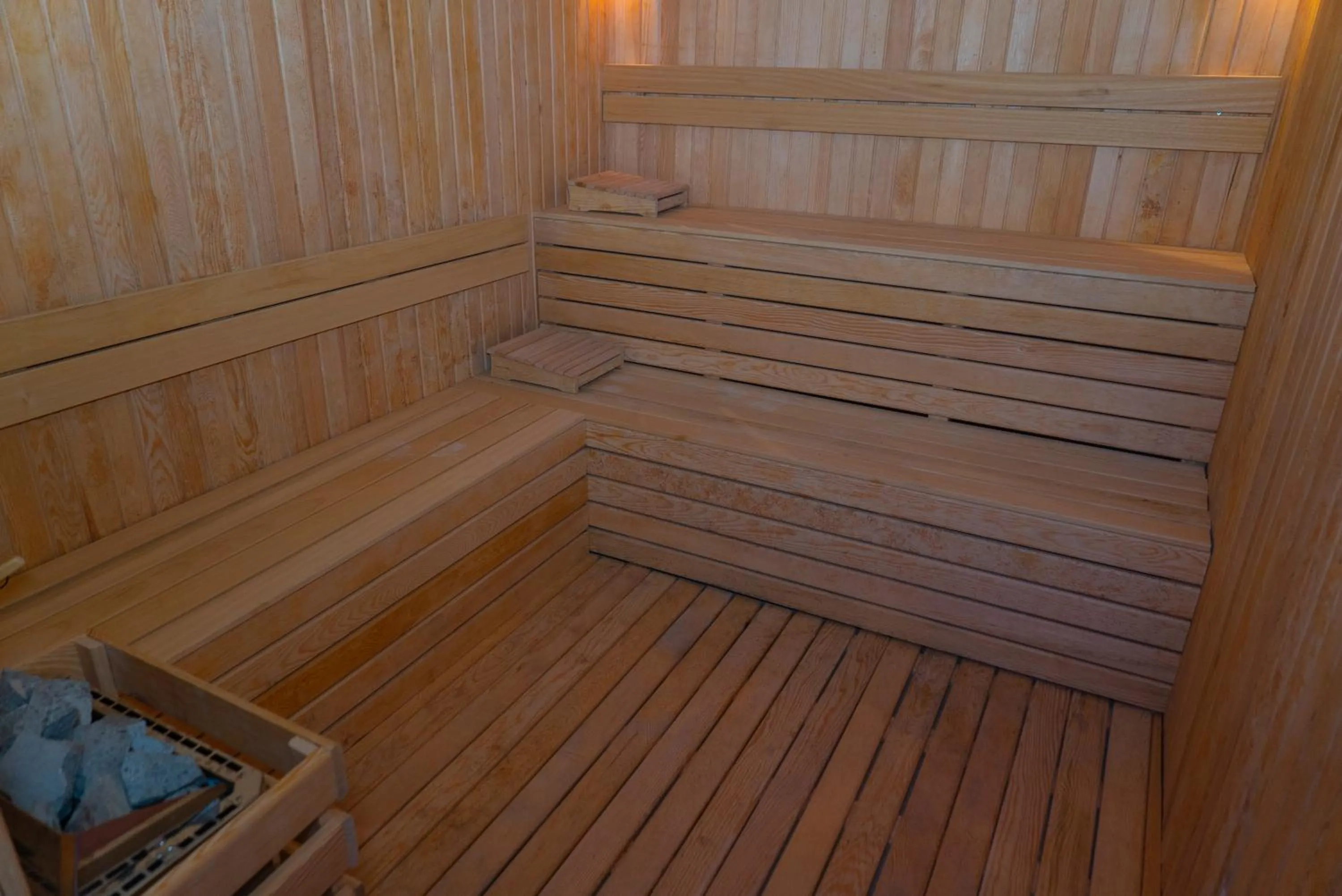 Sauna in Kleopatra Celine Hotel