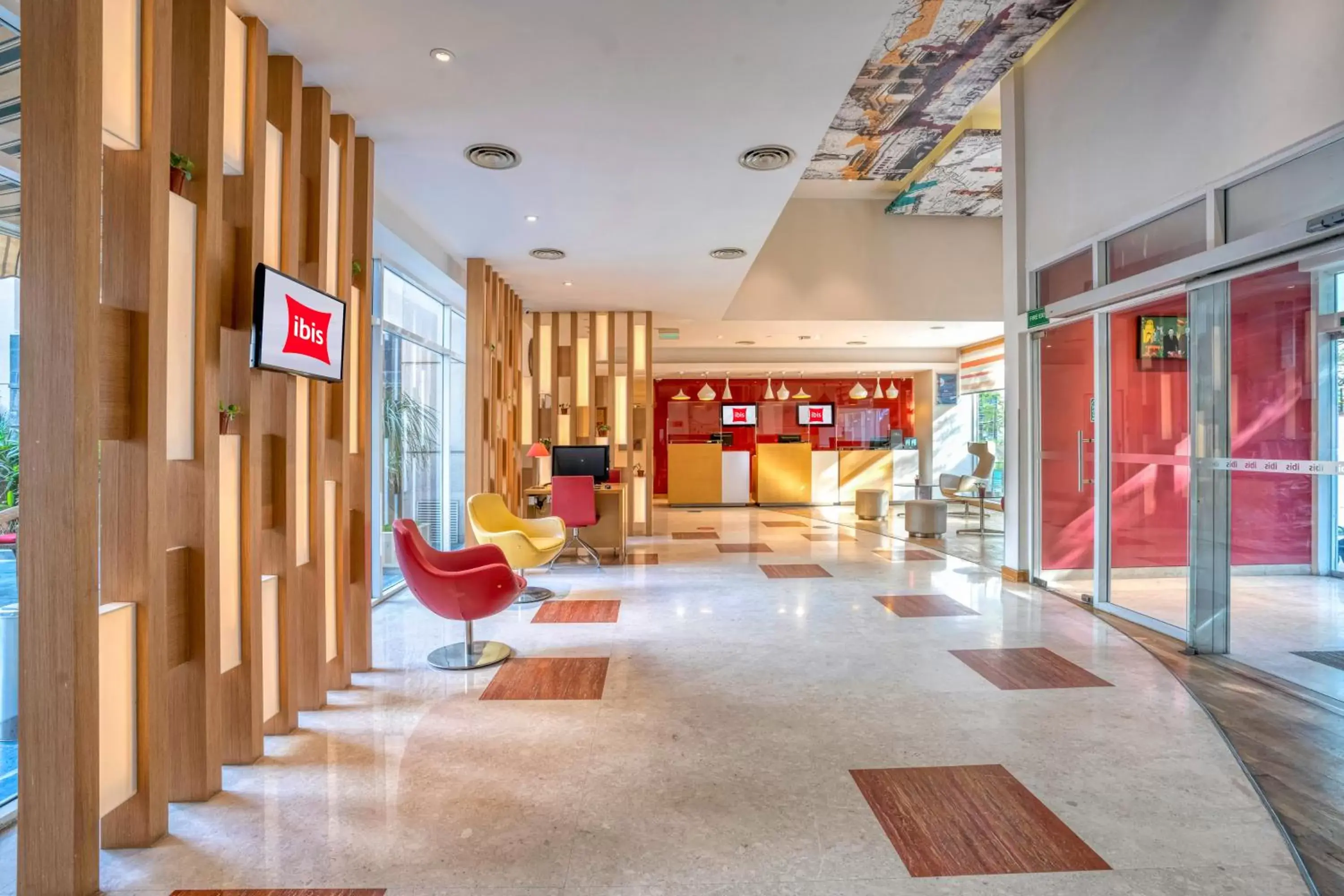 Lobby or reception in ibis Hyderabad Hitec City - An Accor Brand