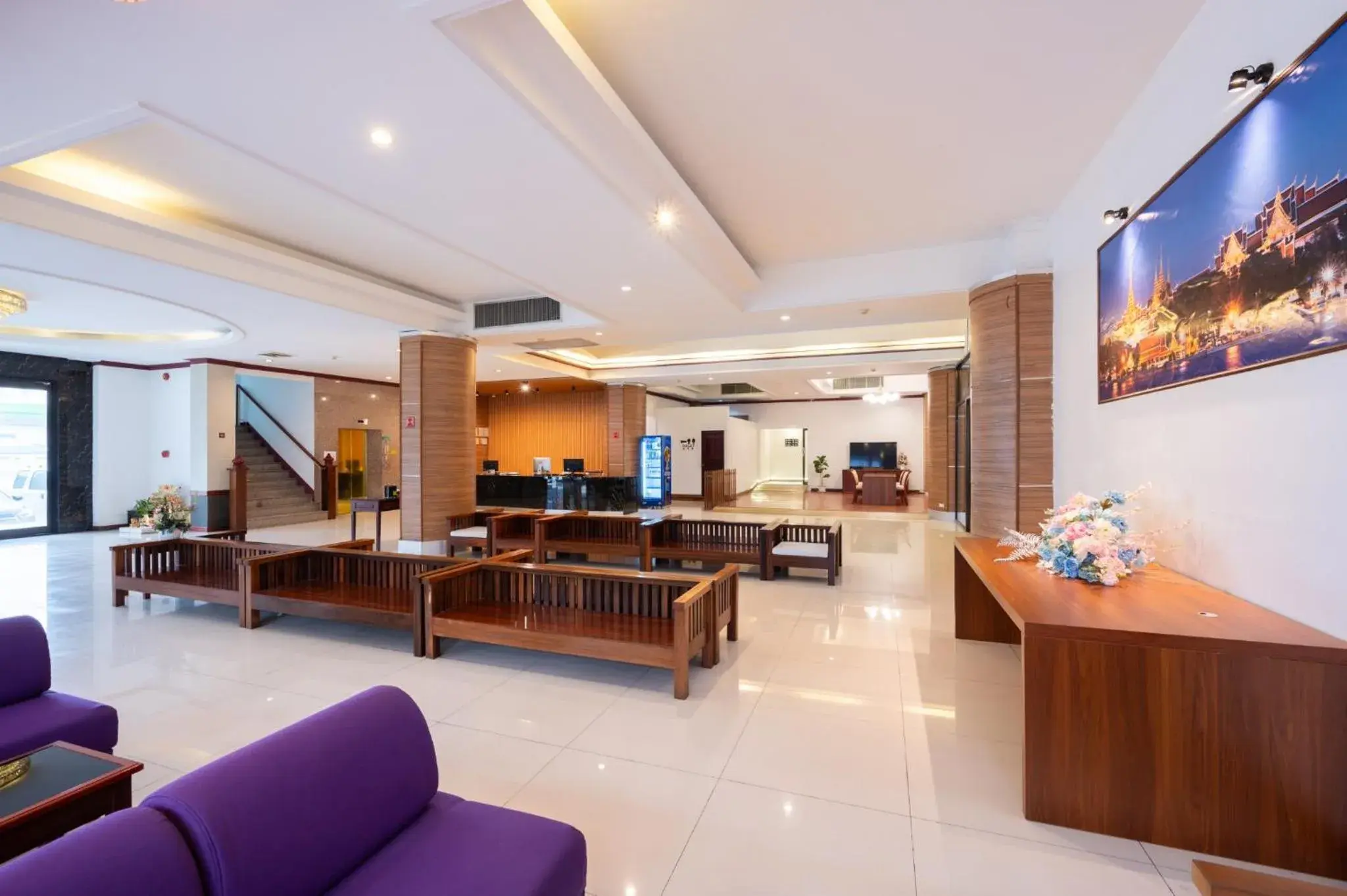 Lobby or reception, Lobby/Reception in The President Hotel at Chokchai 4
