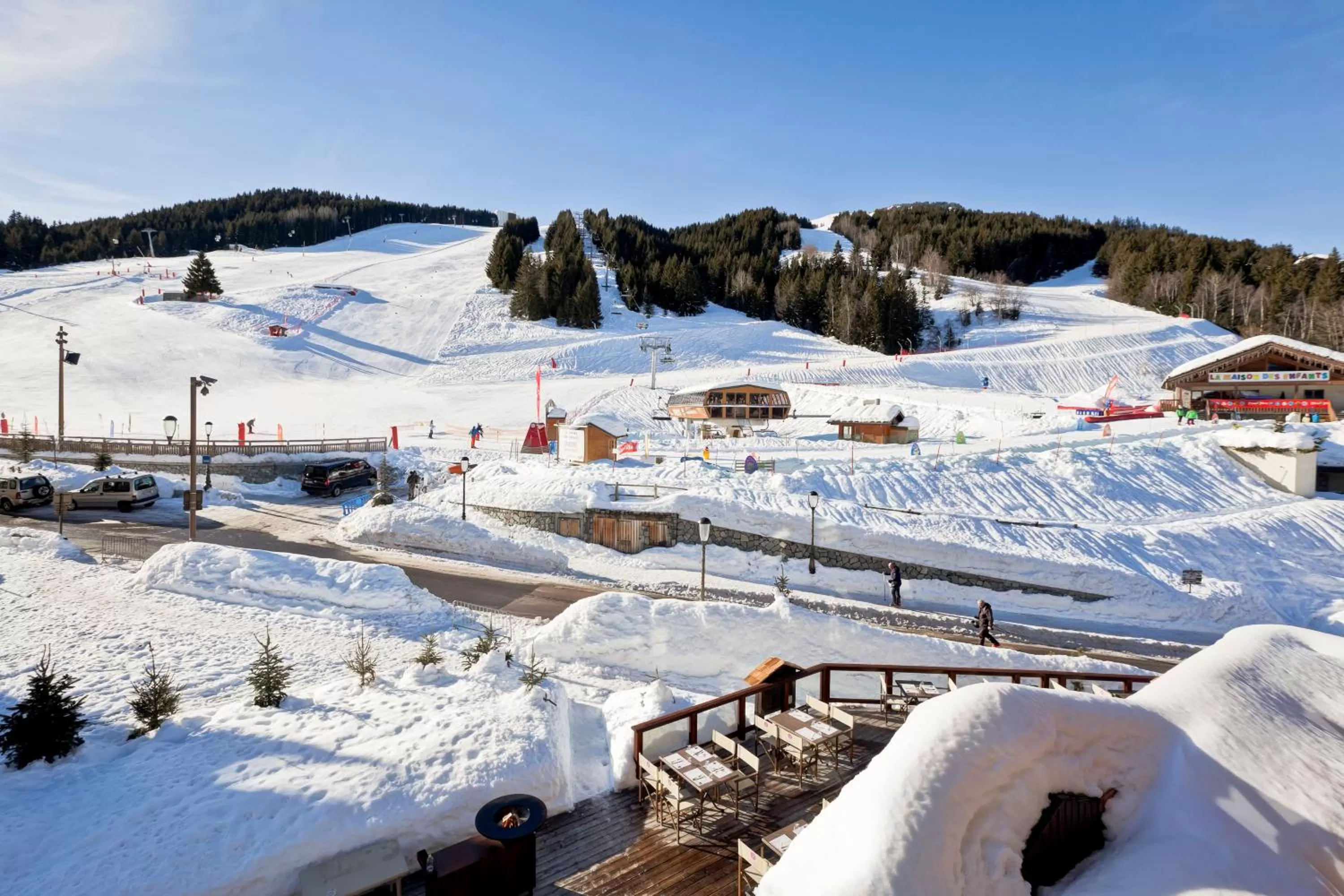 Winter in Hotel les Flocons