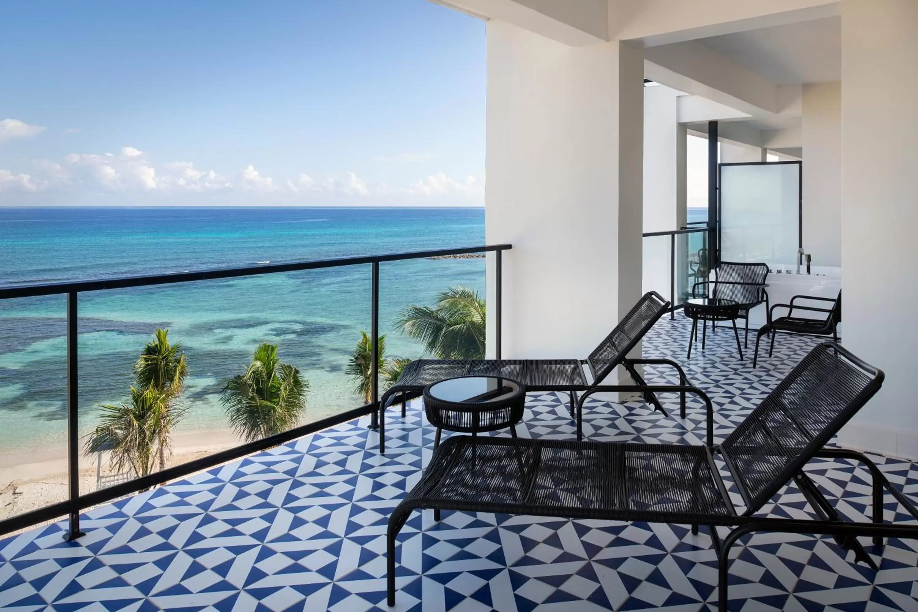 Balcony/Terrace in Ocean Eden Bay - Adults Only - All Inclusive