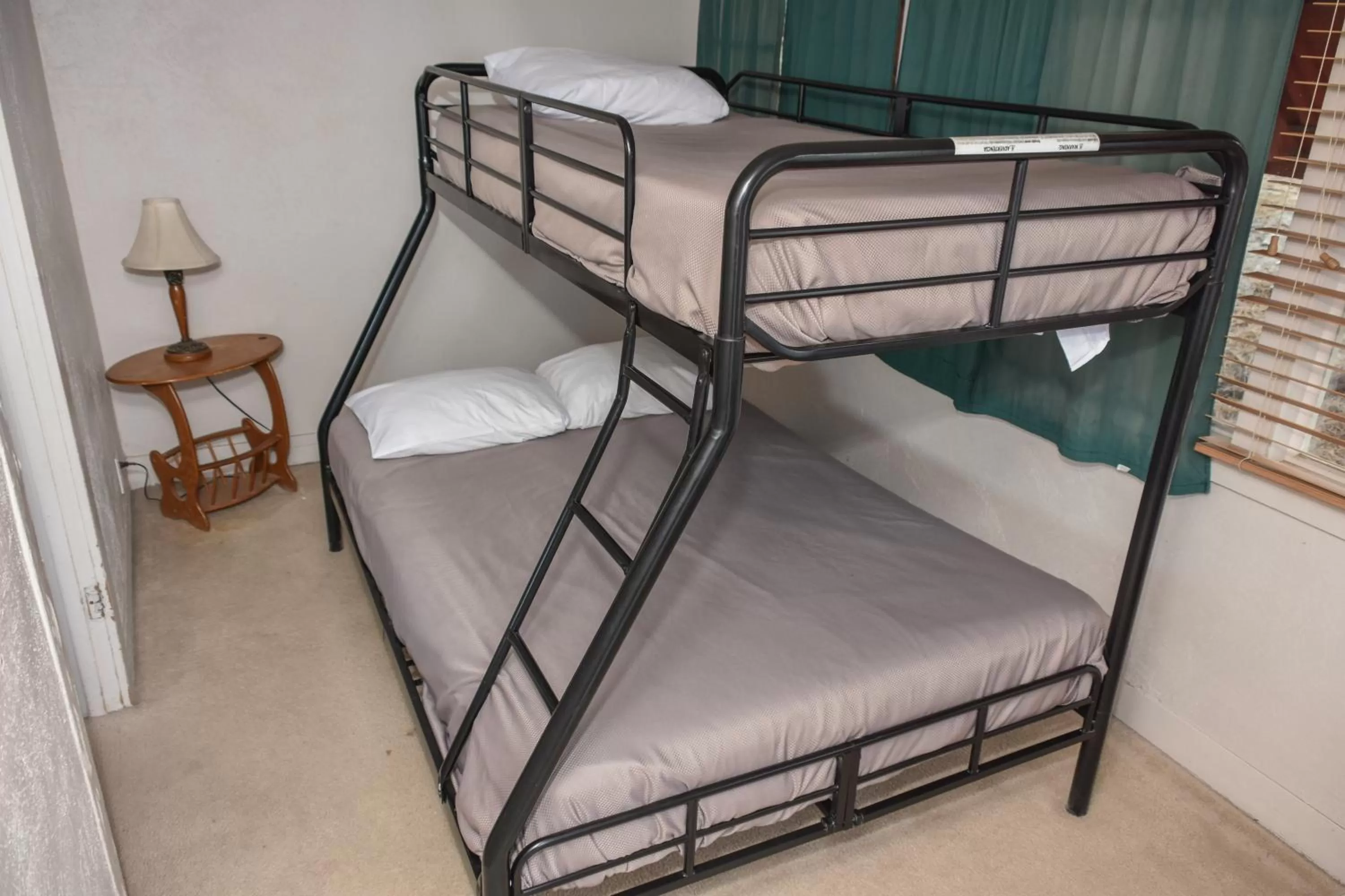 Bed in Panamint Springs Motel & Tents