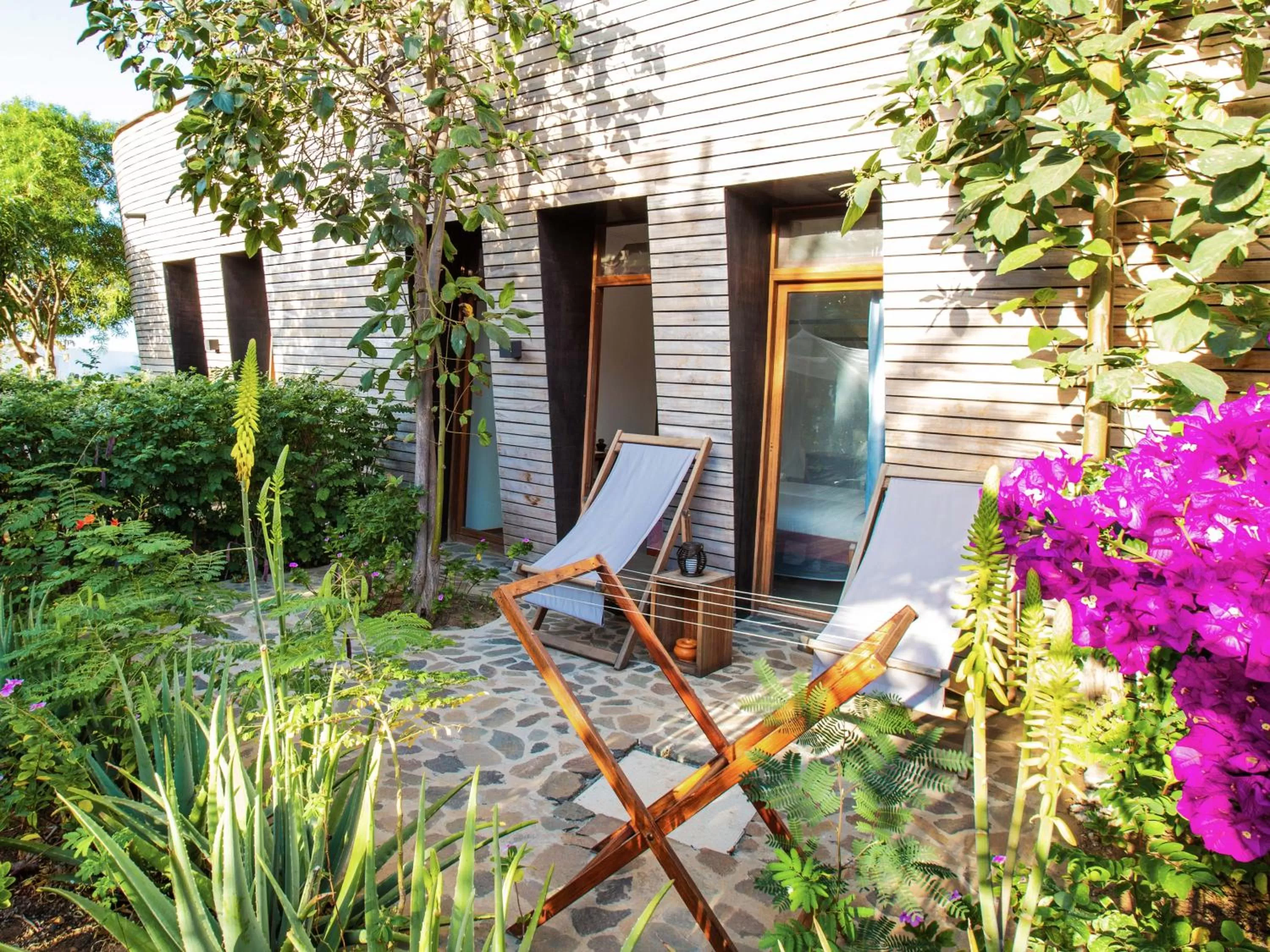 Balcony/Terrace in King Fisher Village Eco-Boutique Hotel