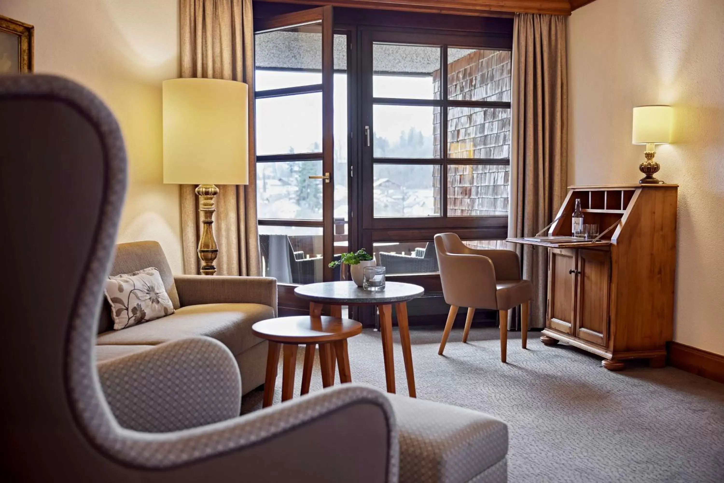 Bedroom, Seating Area in Lindner Hotel Oberstaufen Parkhotel, part of JdV by Hyatt