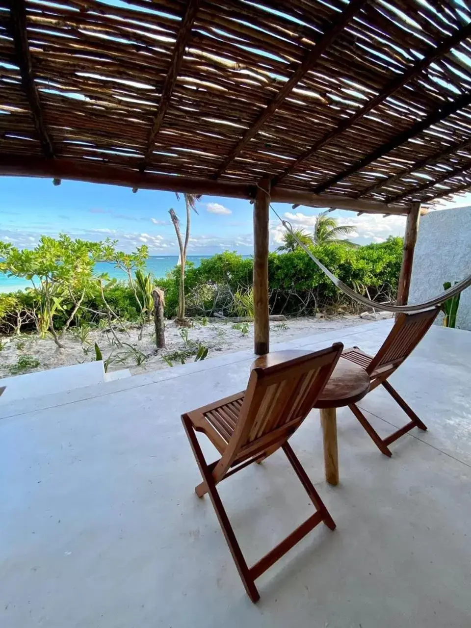 Patio in Hotel Poc Na Tulum