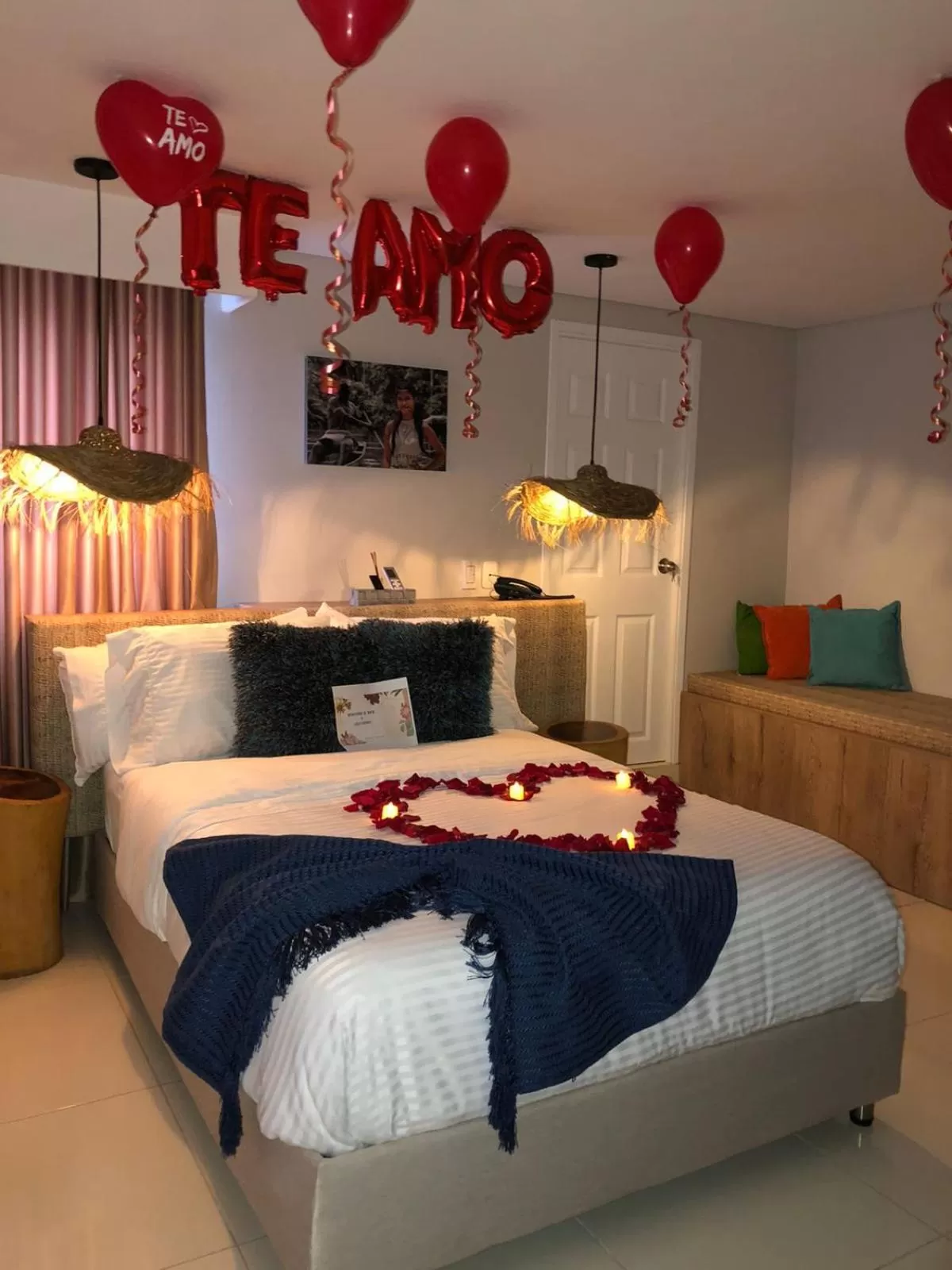 Bed in Hotel Boutique Casa chunuu Santa Marta