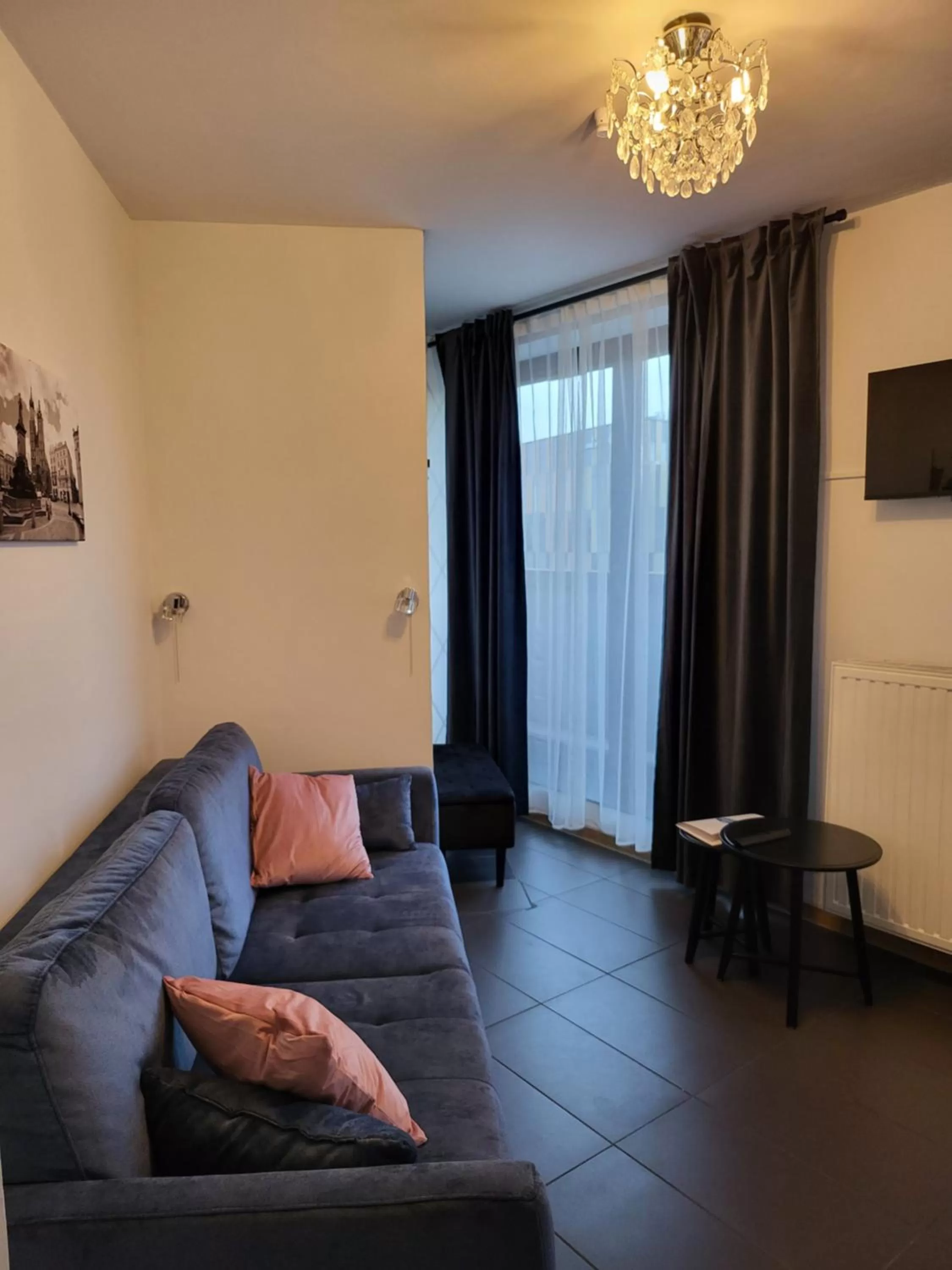 TV and multimedia, Seating Area in Amber Hostel Szlak