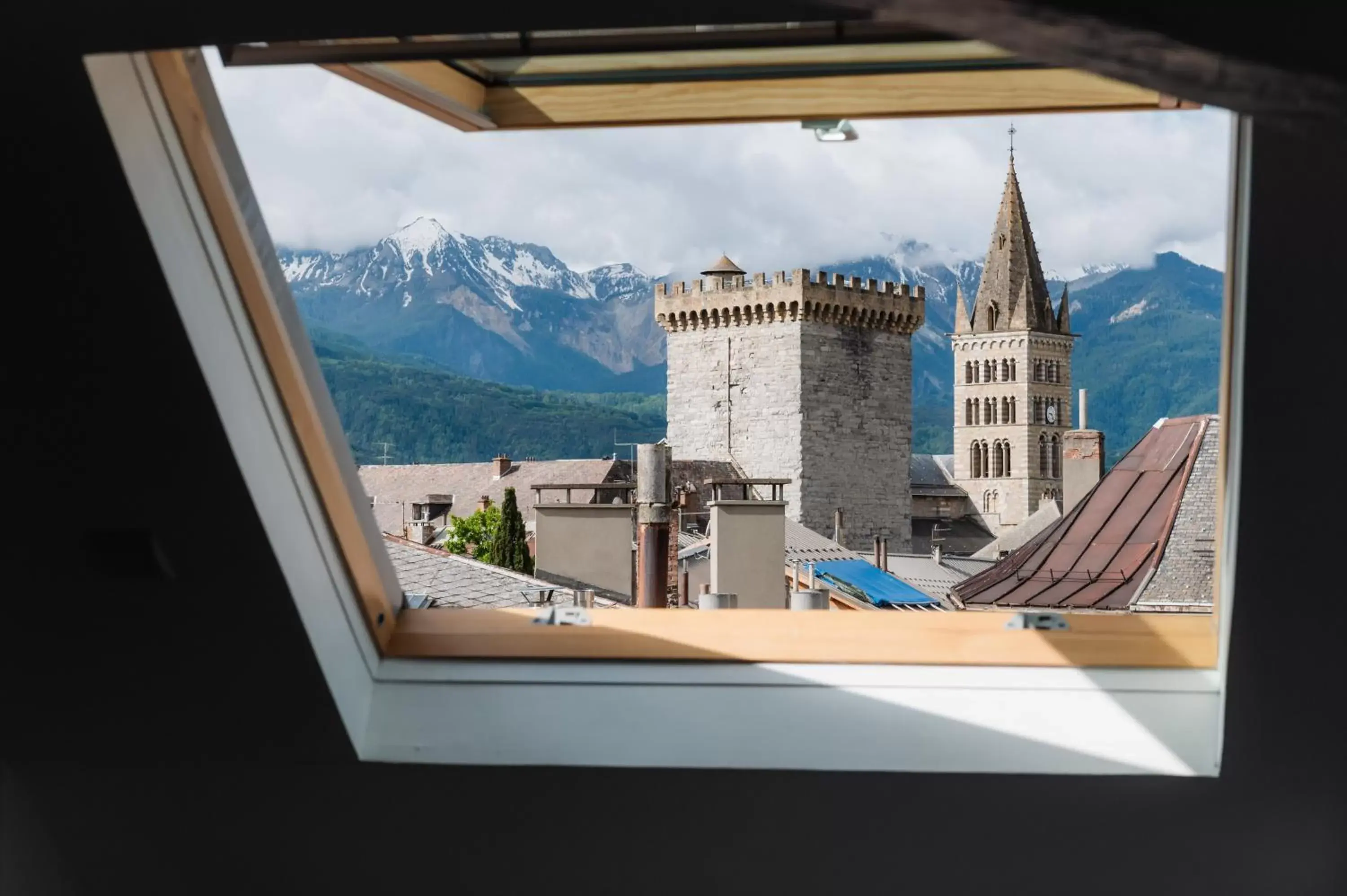 View (from property/room) in Logis - Hotel De La Mairie