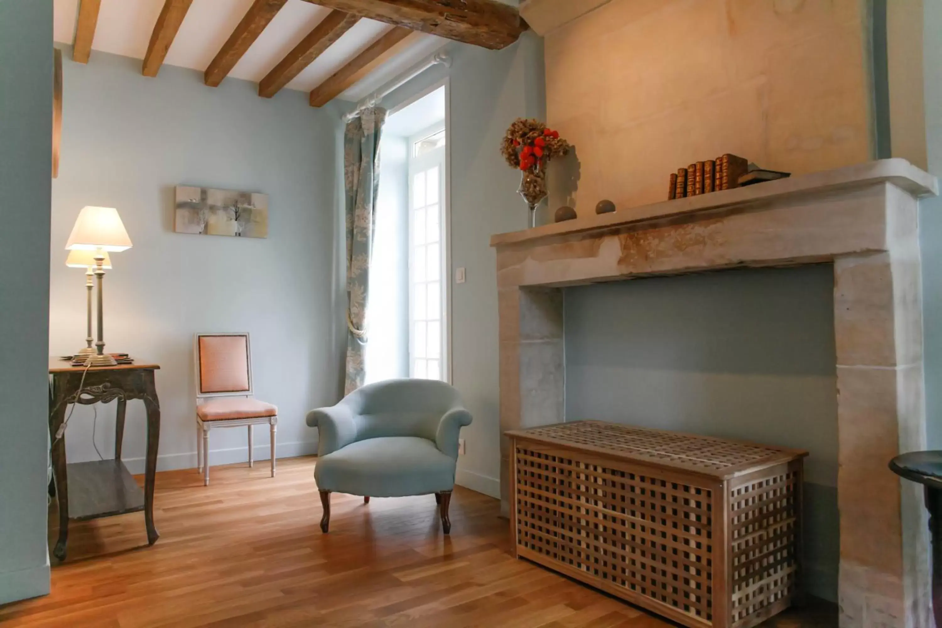 Bedroom, Seating Area in Chambres d'Hôtes Le Bas Manoir