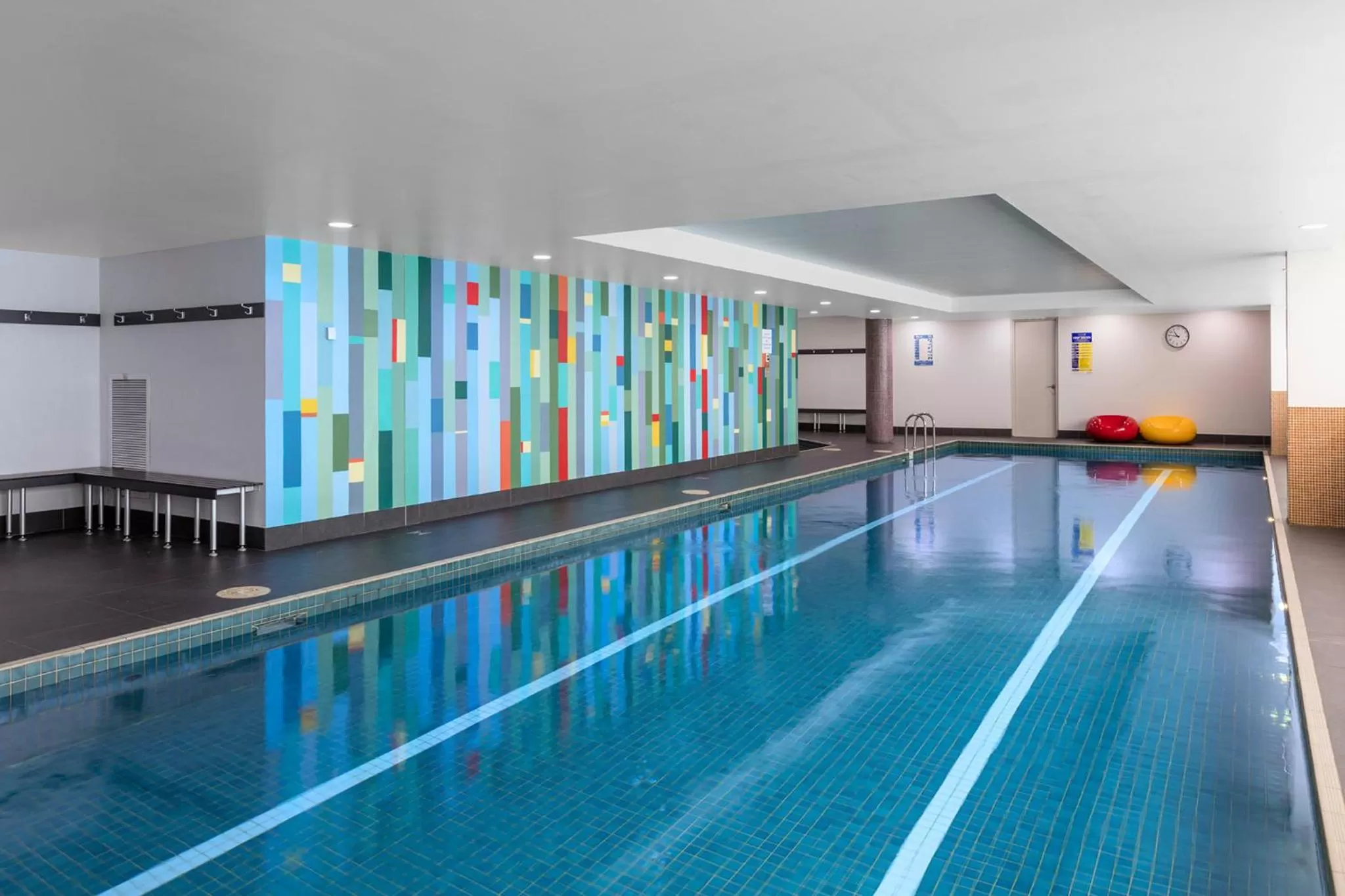 Swimming pool in Meriton Suites North Ryde