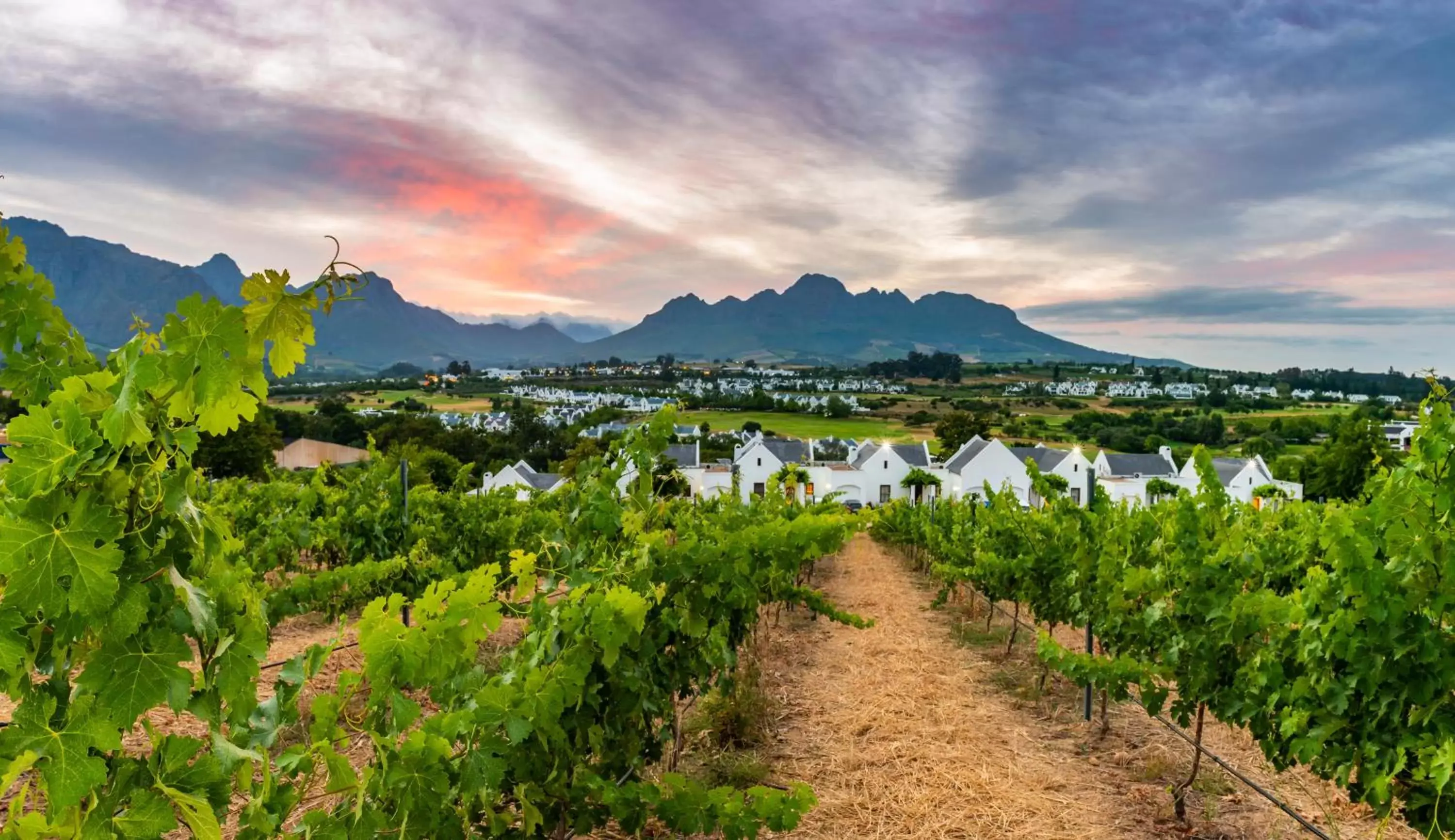 Sunset in De Zalze Lodge & Residences