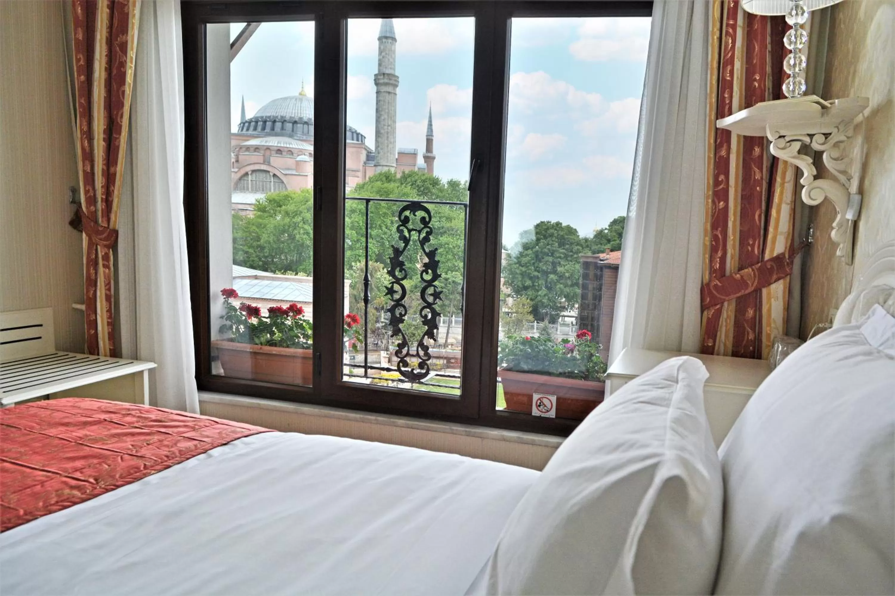View (from property/room), Bed in The And Hotel Sultanahmet - Special Category