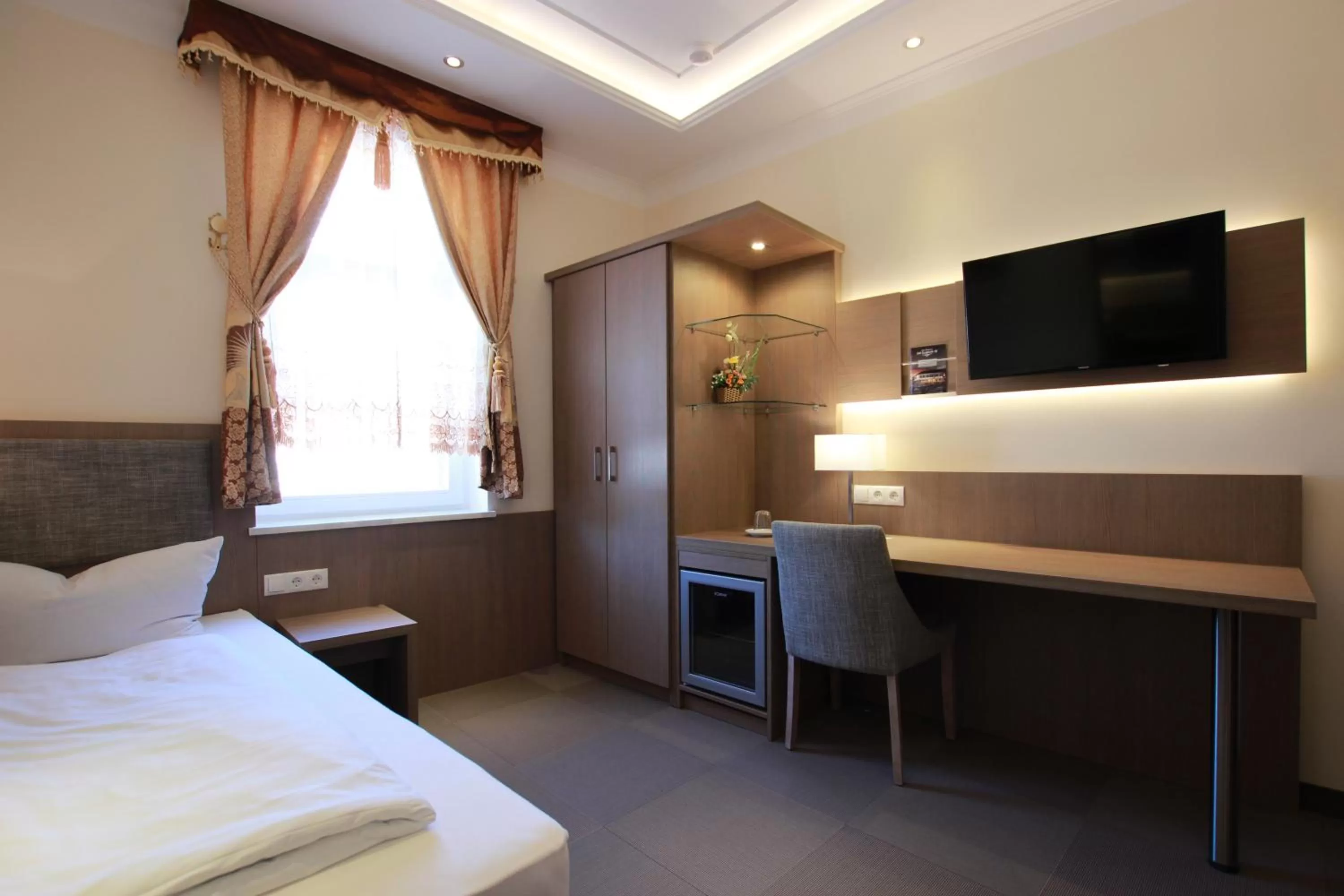 Bed in Hotel Europäischer Hof