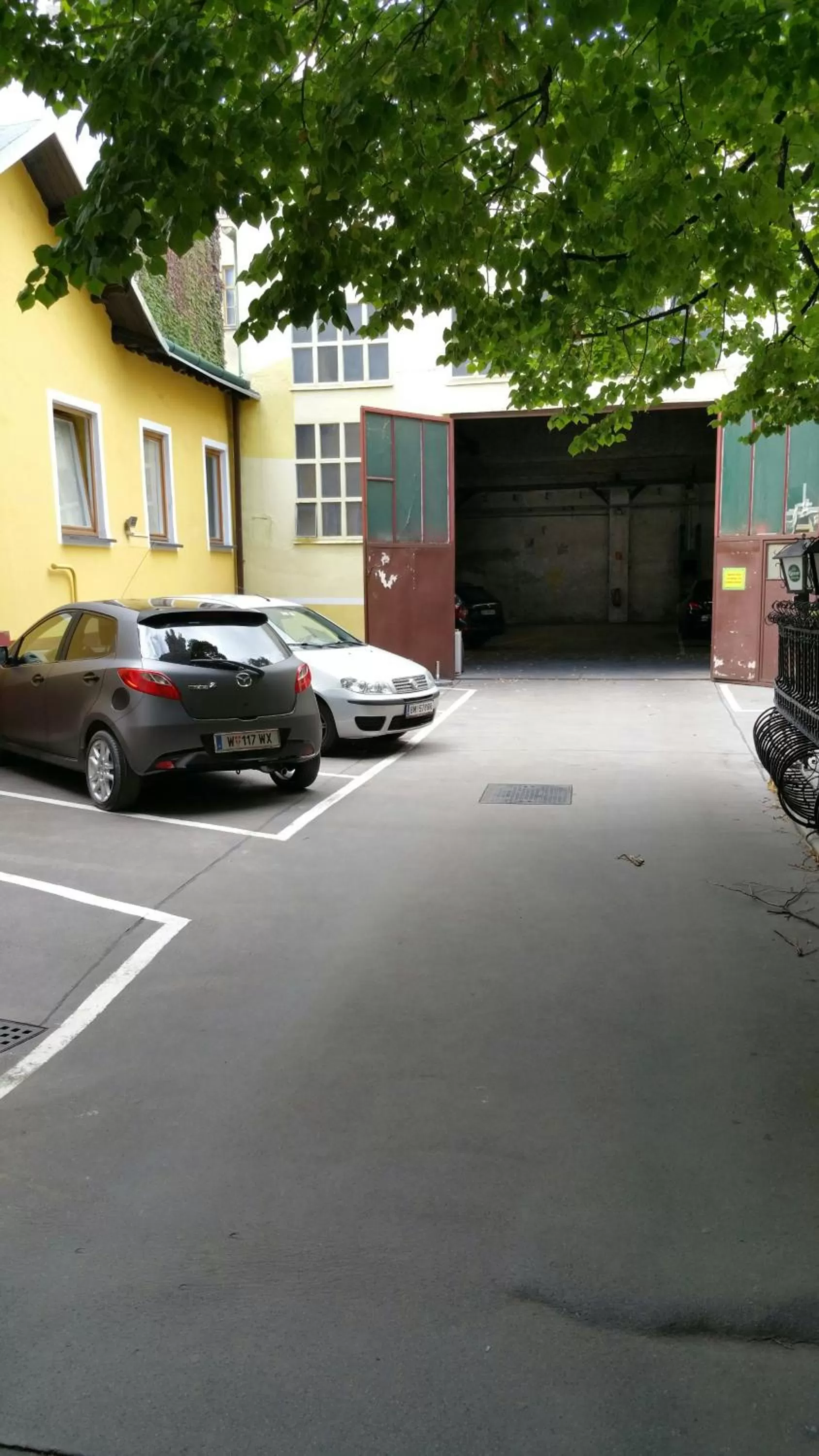 Patio in Appartement Hotel Marien-Hof