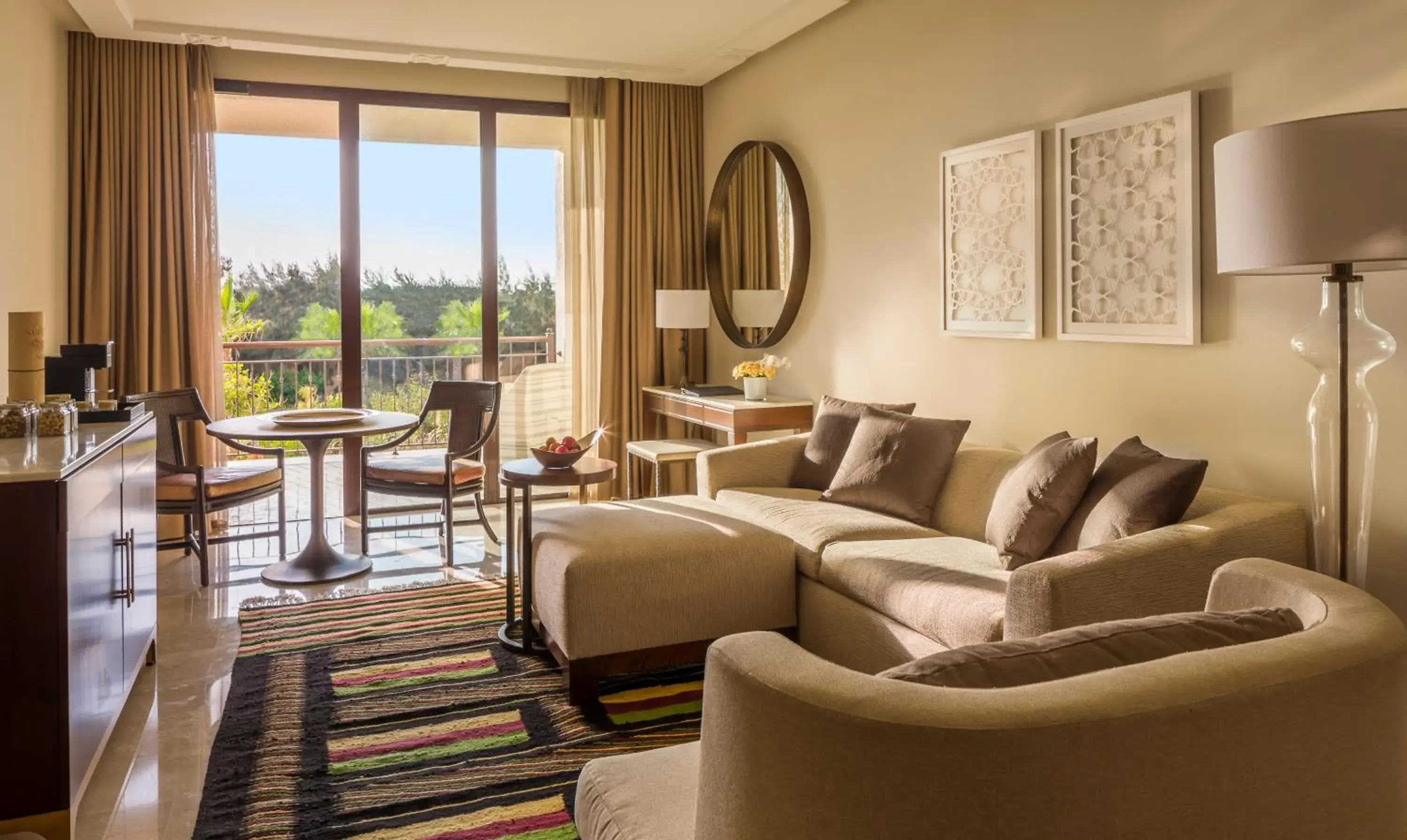 Balcony/Terrace, Seating Area in Four Seasons Hotel Tunis