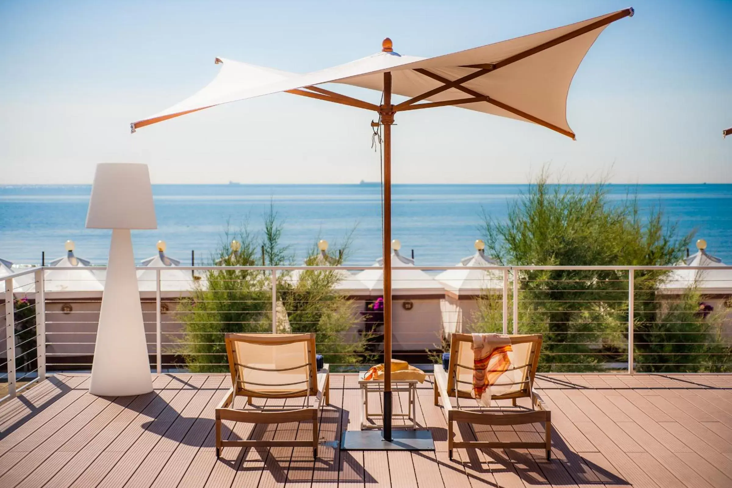 Pool view in Hotel Excelsior Venice