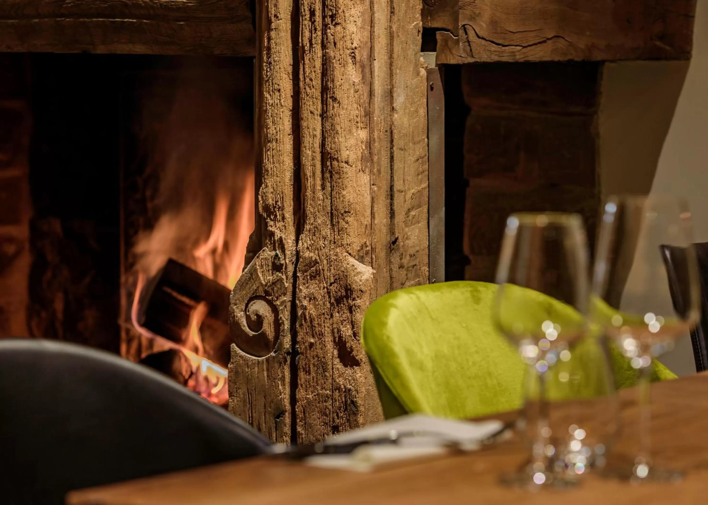 Lounge or bar in Hôtel La Garenne