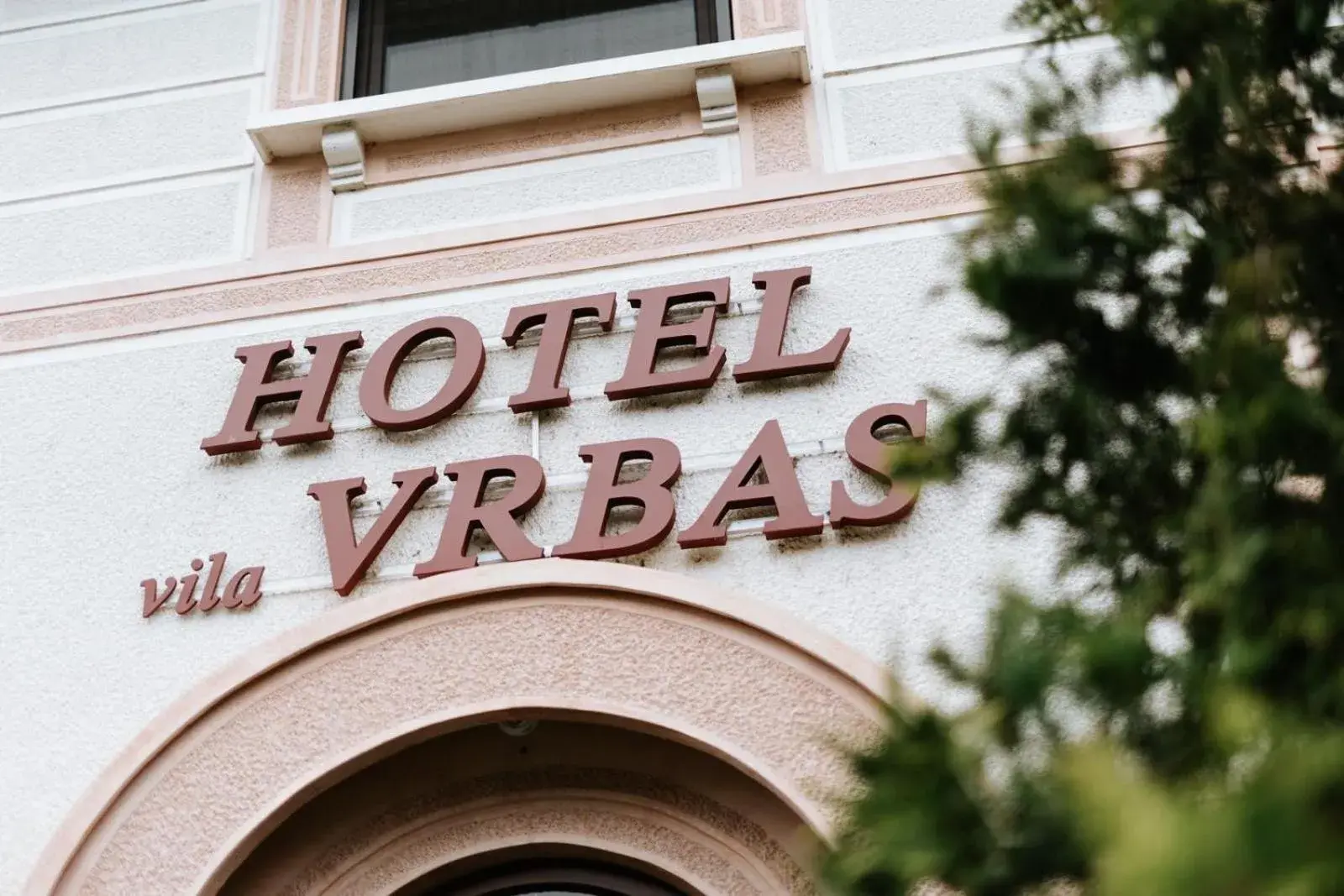 Property building, Property Logo/Sign in Hotel Vila Vrbas