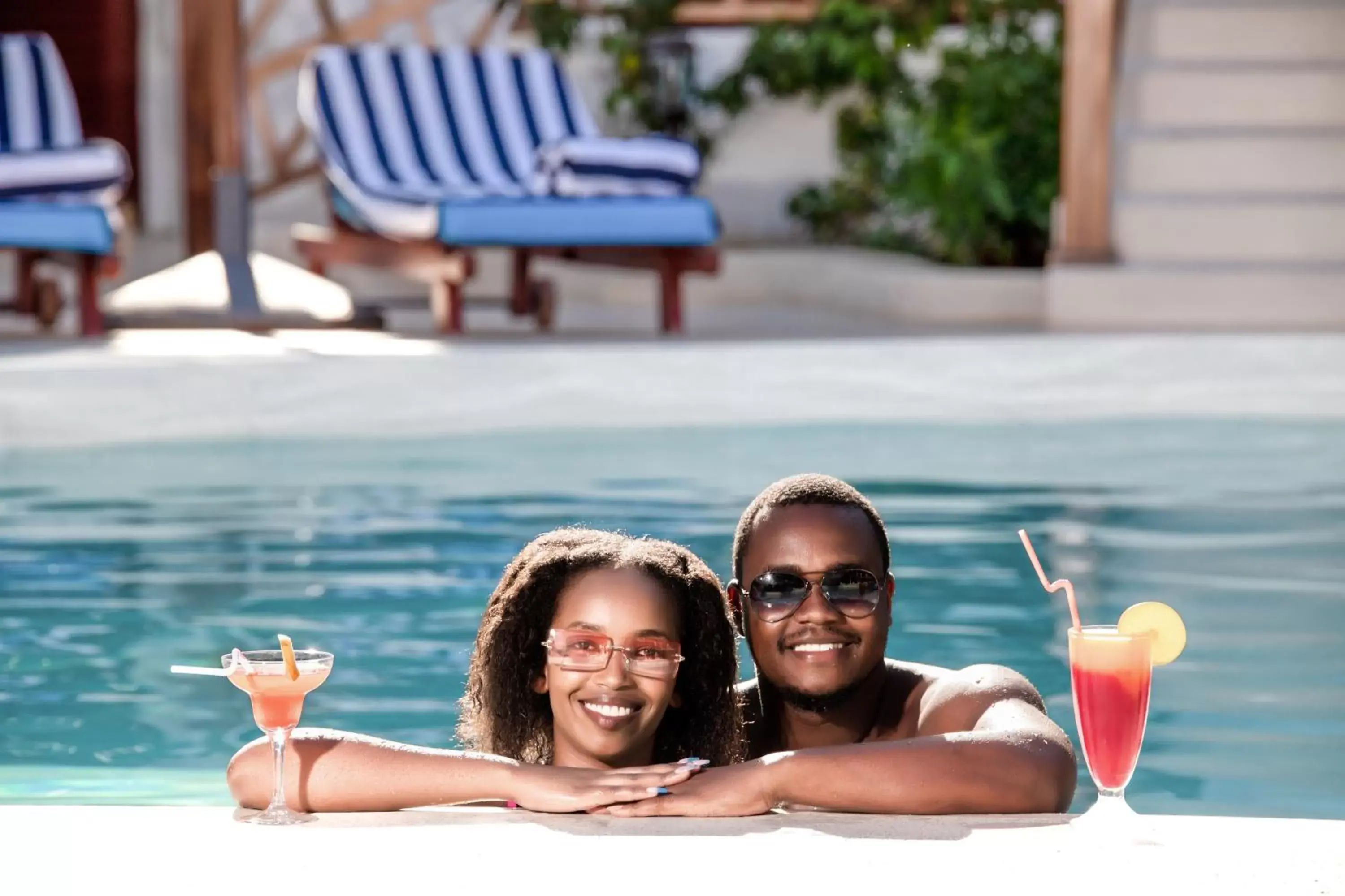 Swimming pool in PrideInn Hotel Nyali