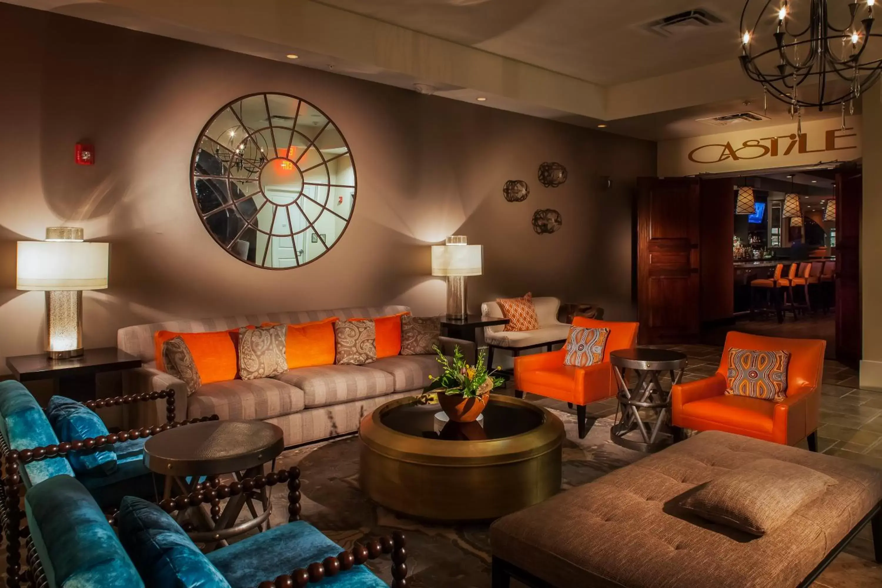 Lobby or reception, Lounge/Bar in The Hotel Zamora