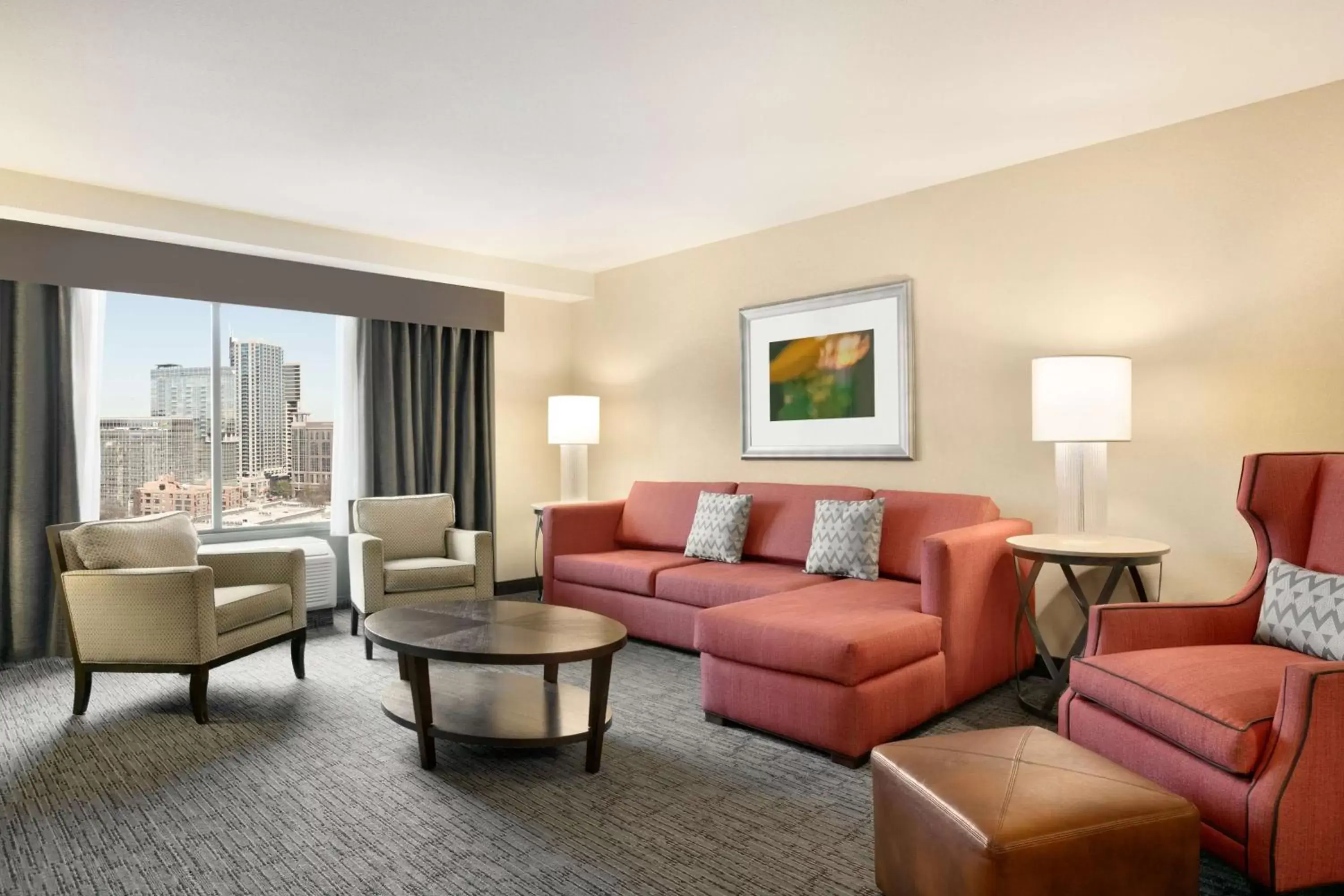 Bedroom, Seating Area in Hilton Garden Inn Atlanta Downtown