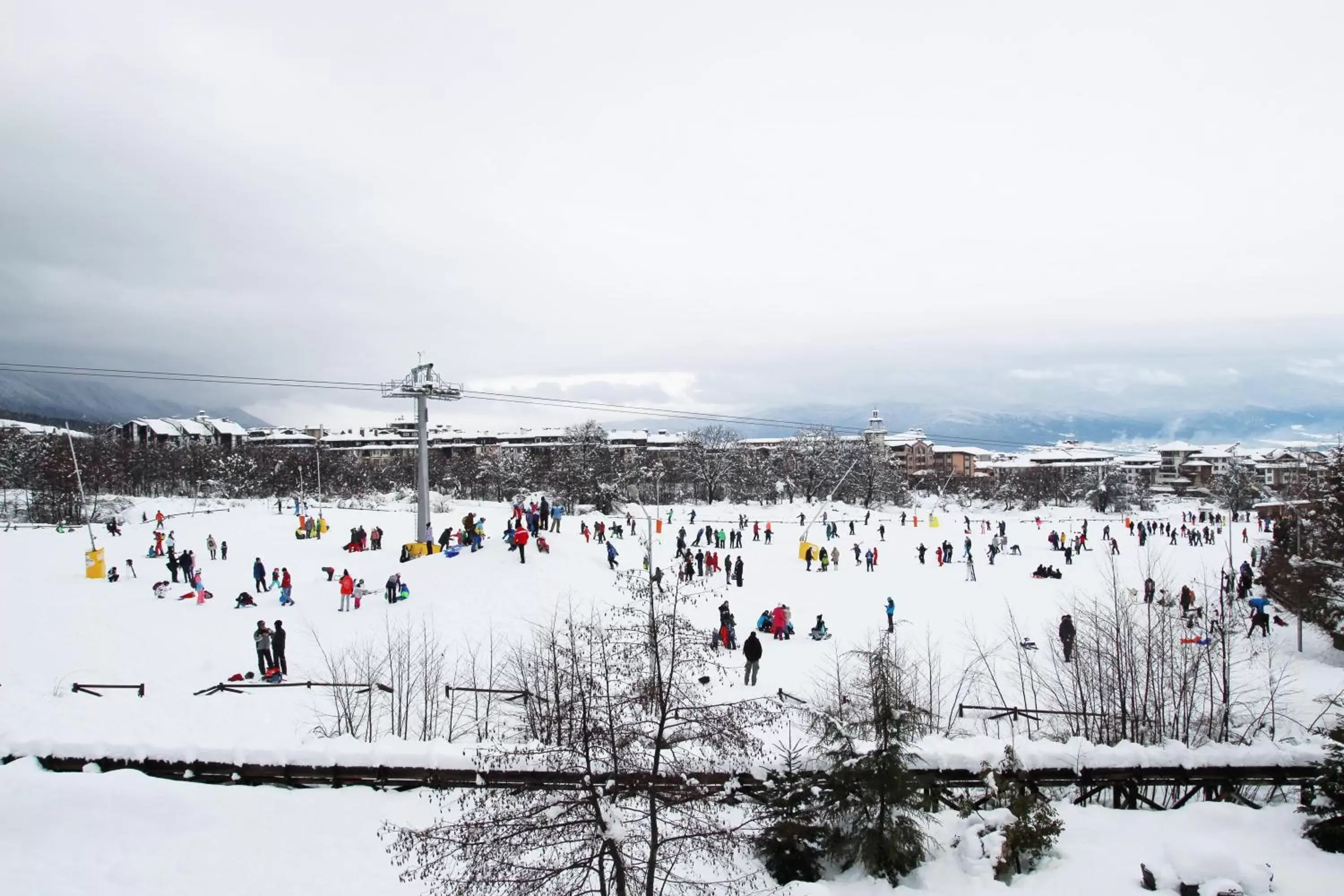 Landmark view, Winter in MPM Hotel Sport