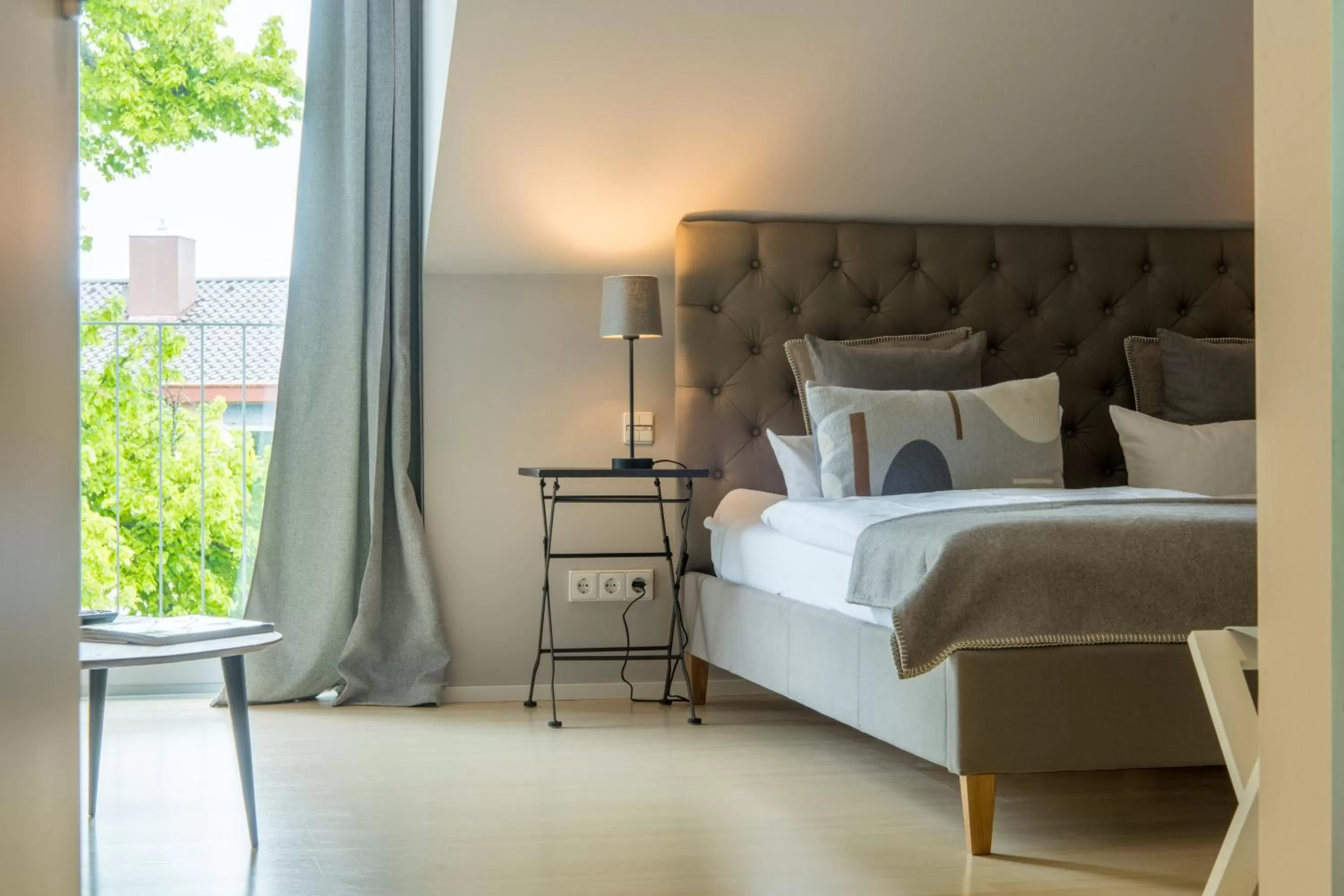 Bed in Ko´Ono Hotel