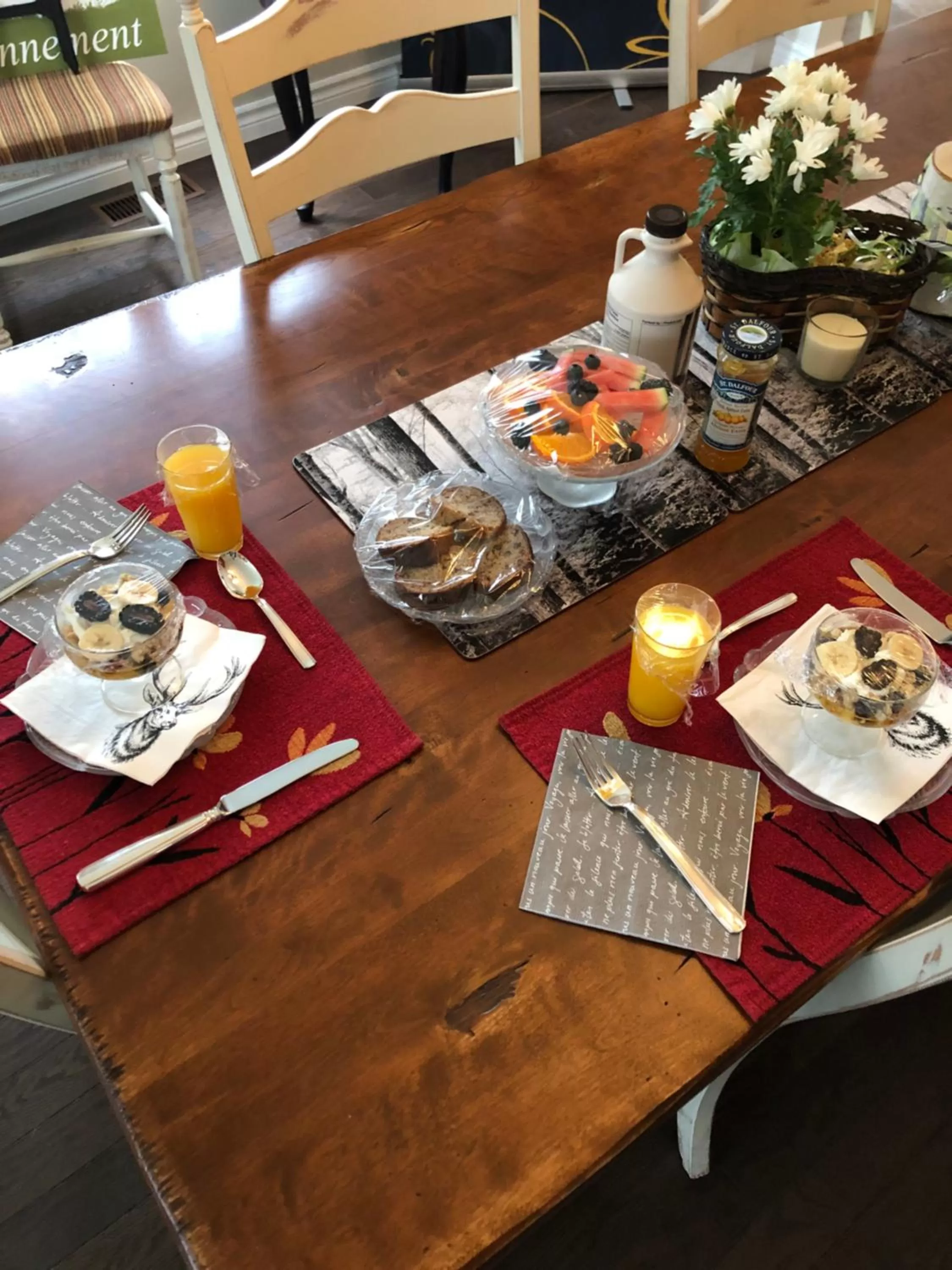 Food and drinks in Au Gré Du Temps - Gîte B&B