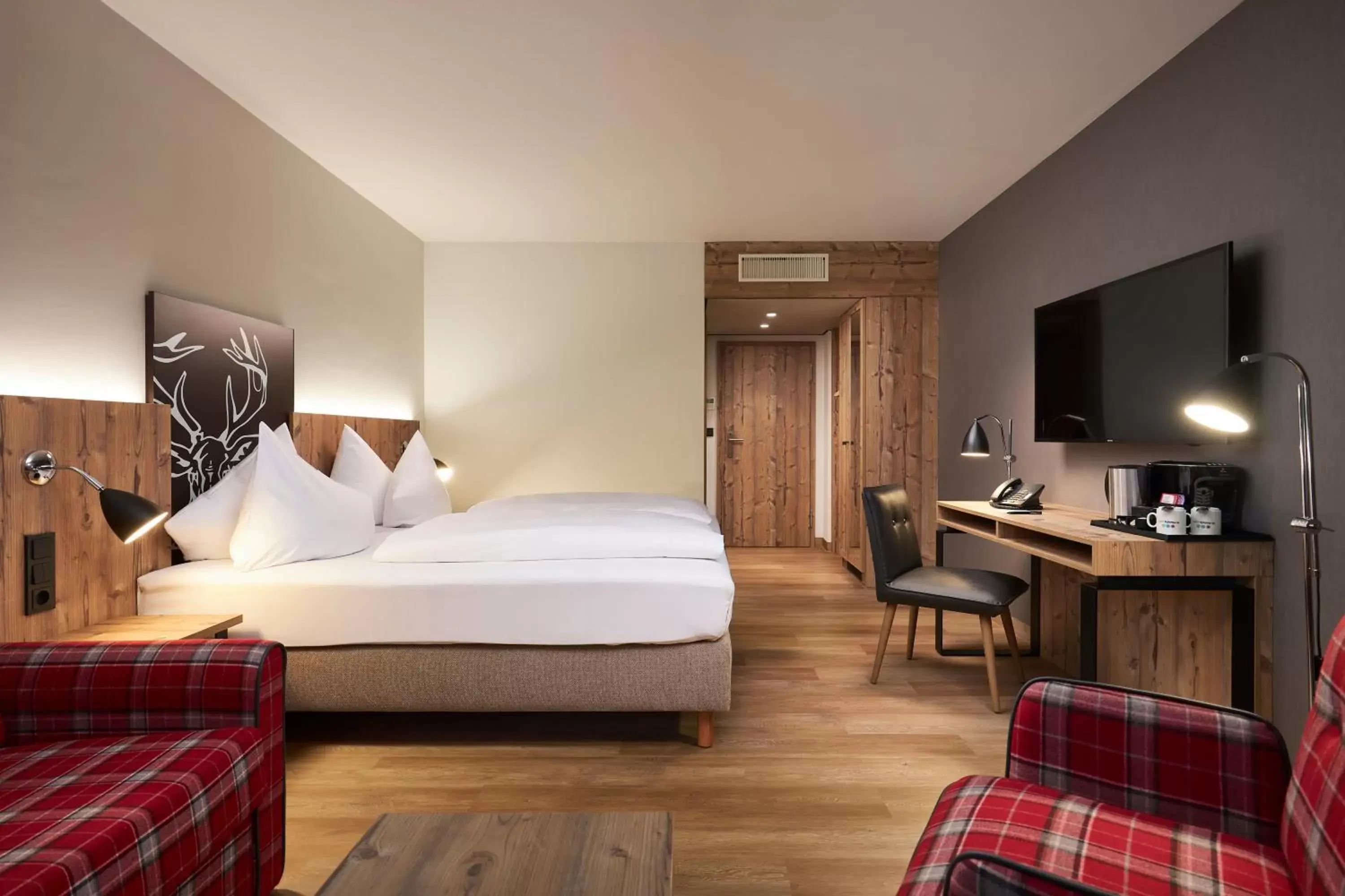 Bed in Hyperion Hotel Garmisch – Partenkirchen